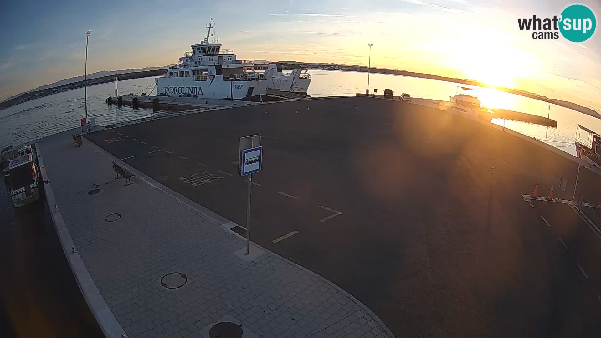 Tkon u živo – trajekt – Dalmacija