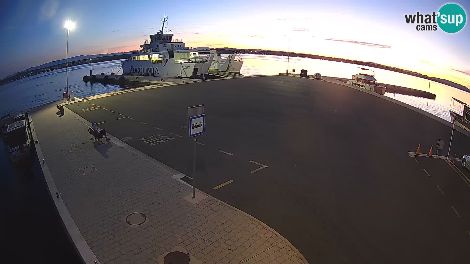Tkon Live cam – traghetto – Dalmazia – Croazia