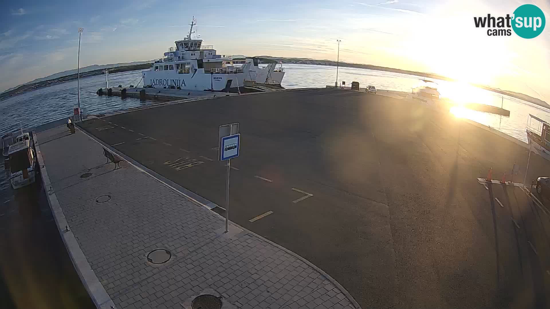 Tkon camera en vivo – Transportar – Dalmacia – Croacia