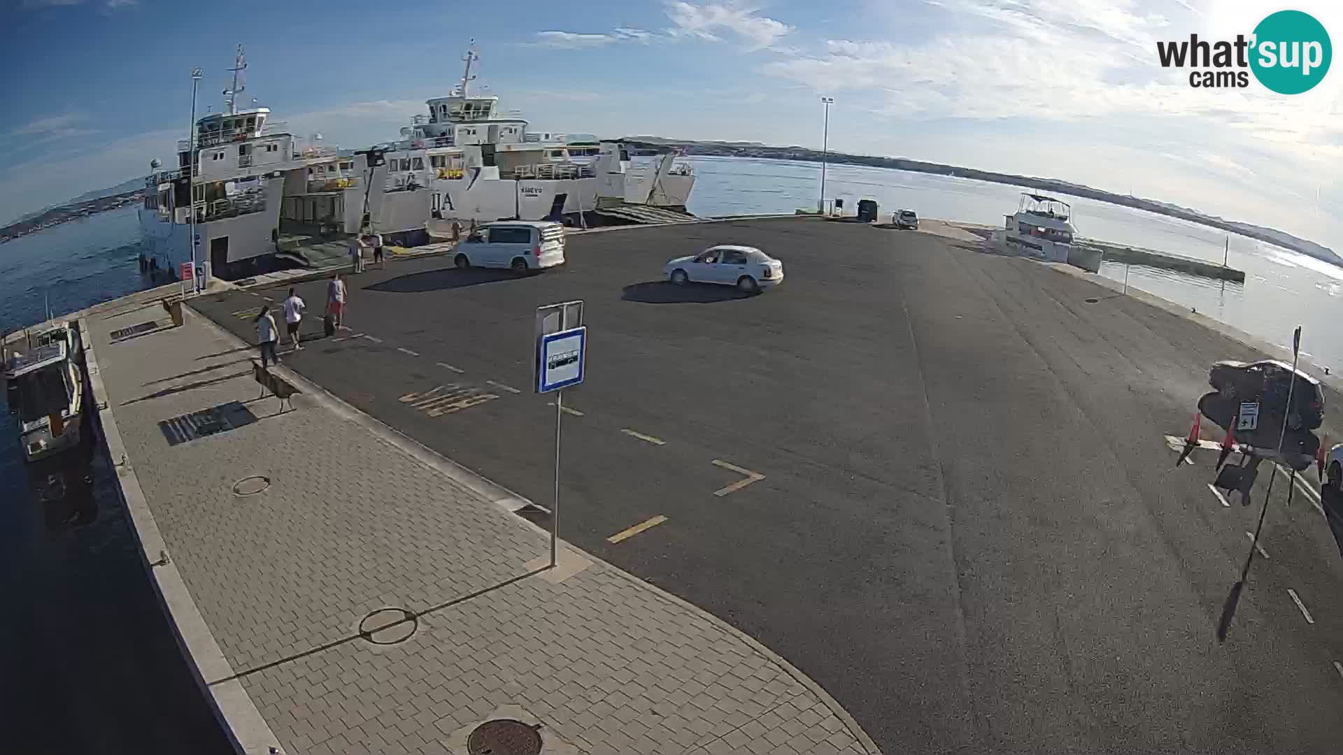 Tkon camera en vivo – Transportar – Dalmacia – Croacia