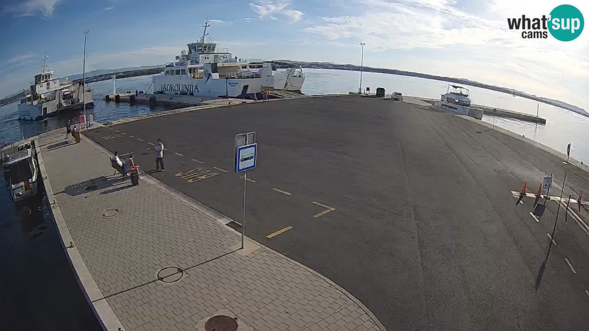 Tkon camera en vivo – Transportar – Dalmacia – Croacia