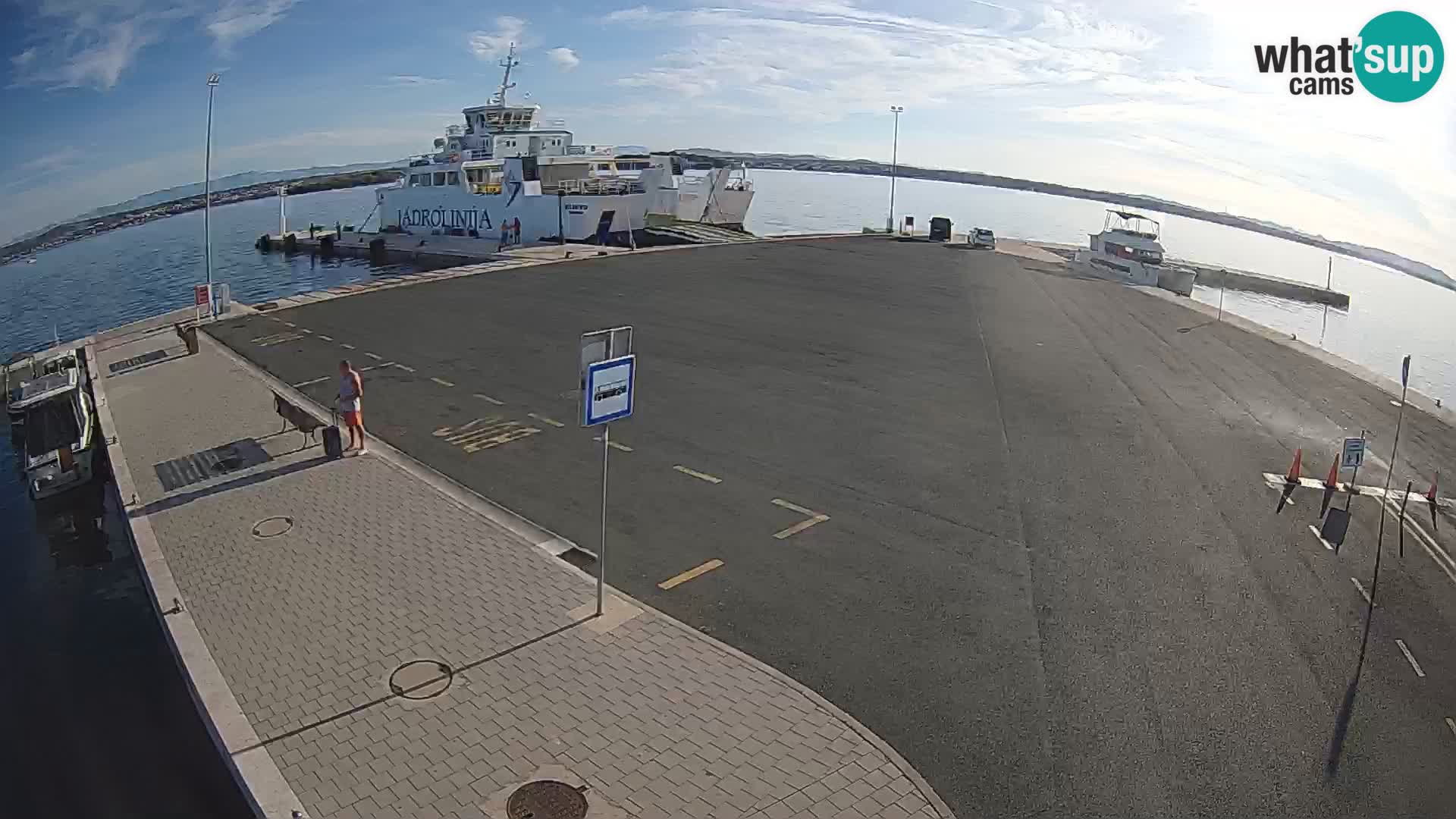 Tkon Live cam – traghetto – Dalmazia – Croazia