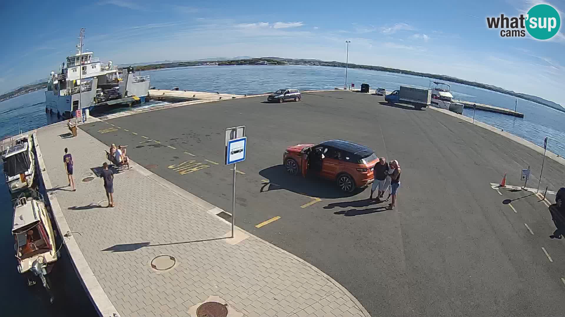Tkon Live cam – traghetto – Dalmazia – Croazia