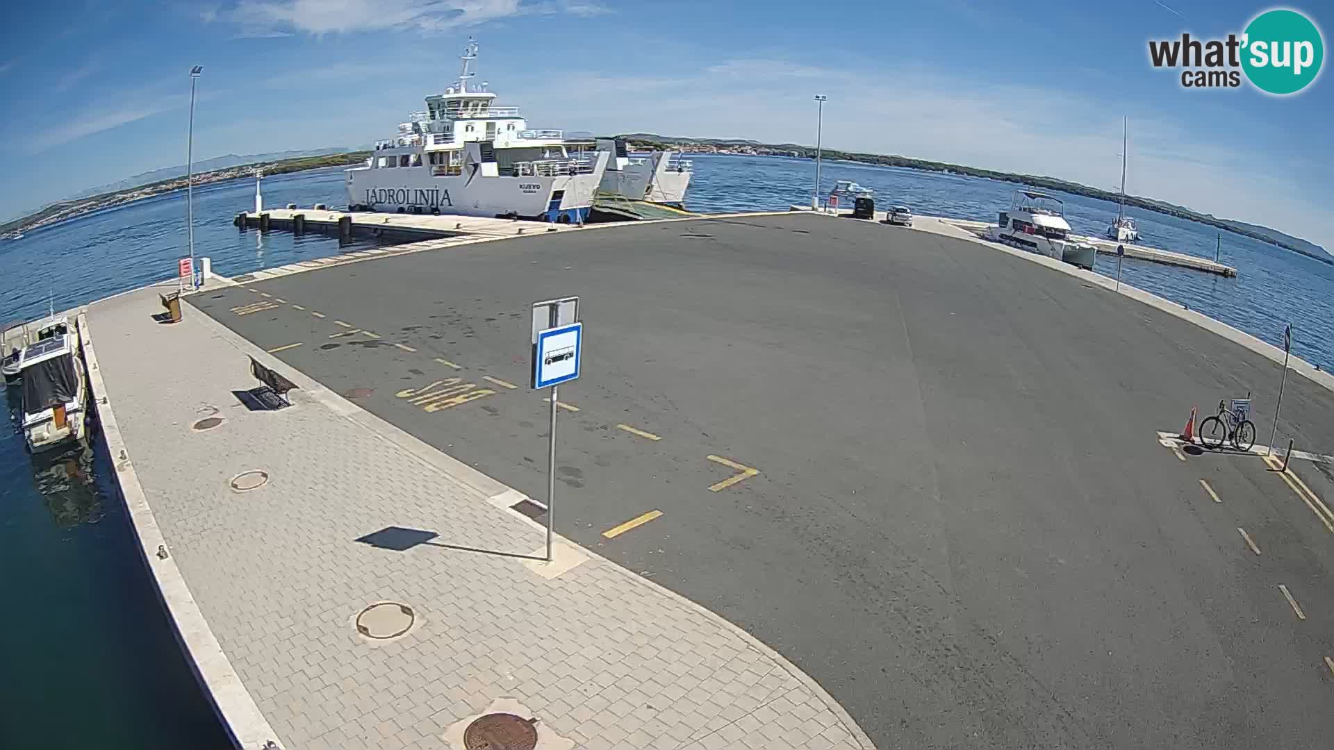 Tkon Live cam – traghetto – Dalmazia – Croazia
