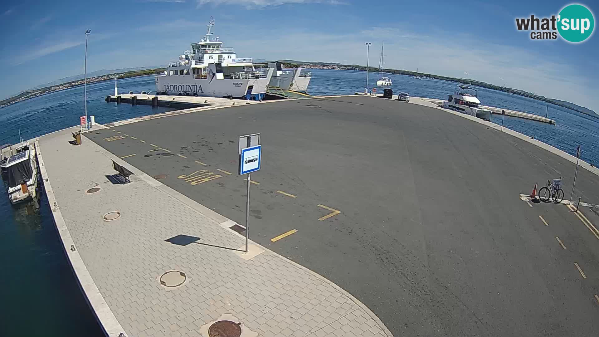 Tkon camera en vivo – Transportar – Dalmacia – Croacia