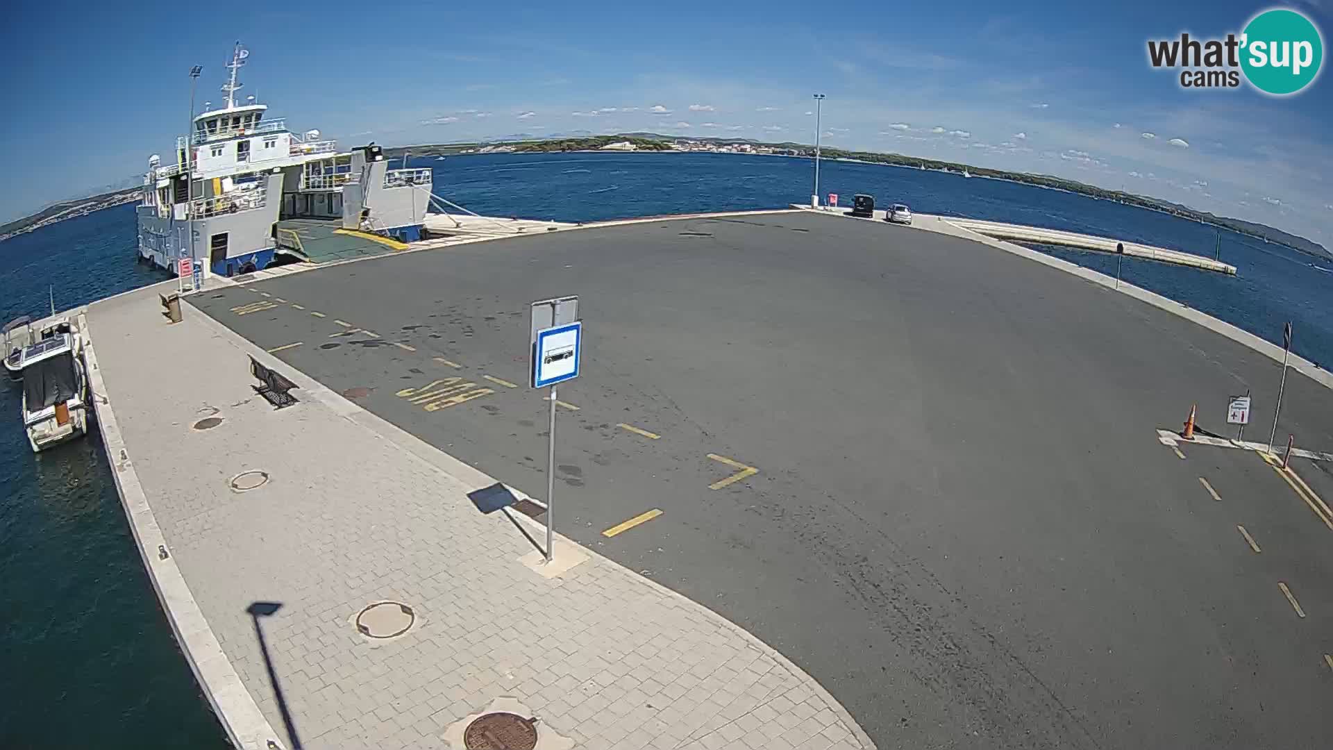 Tkon Live cam – ferry – Dalmatia – Croatia