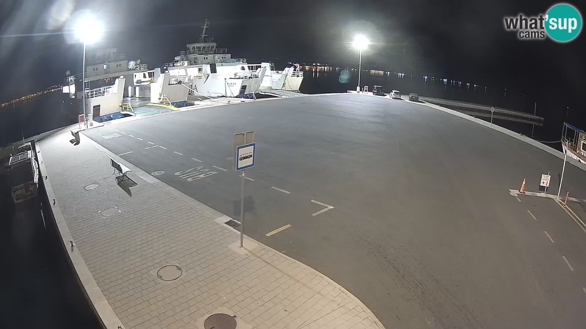 Tkon Live cam – ferry – Dalmatia – Croatia