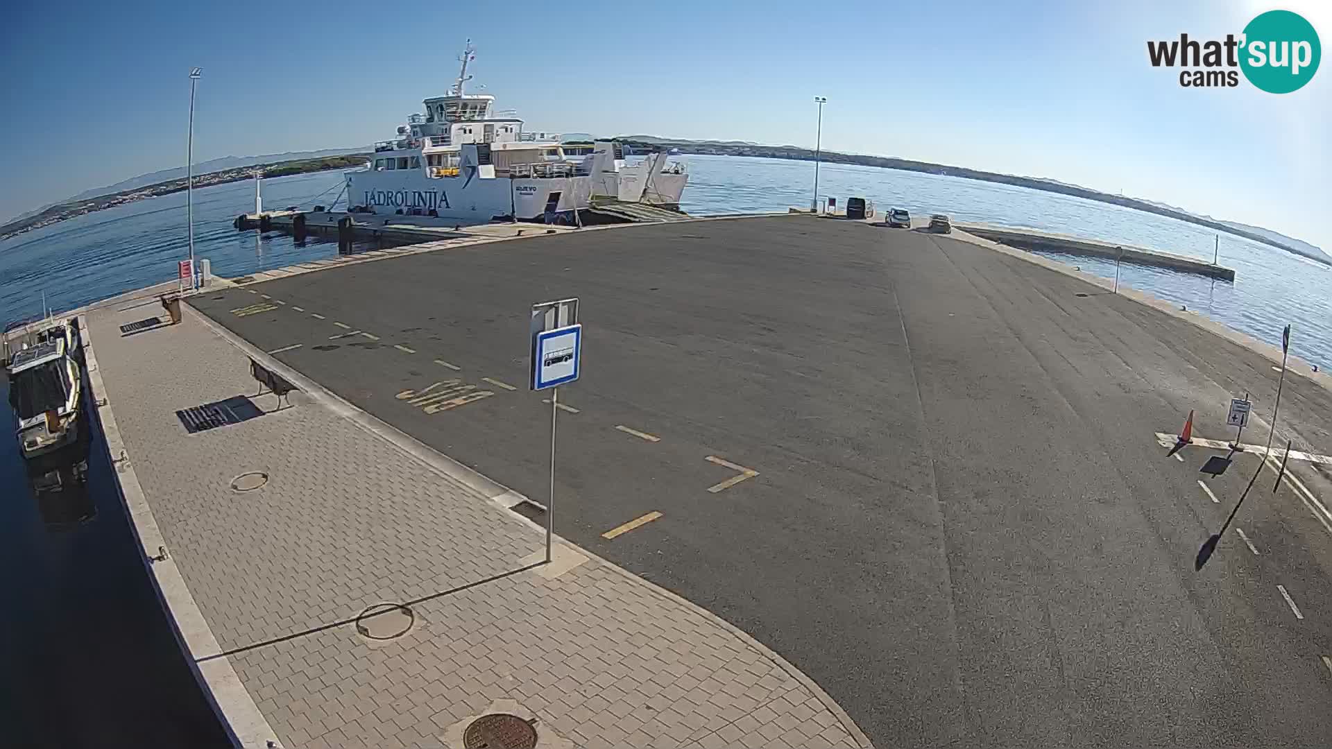 Tkon camera en vivo – Transportar – Dalmacia – Croacia