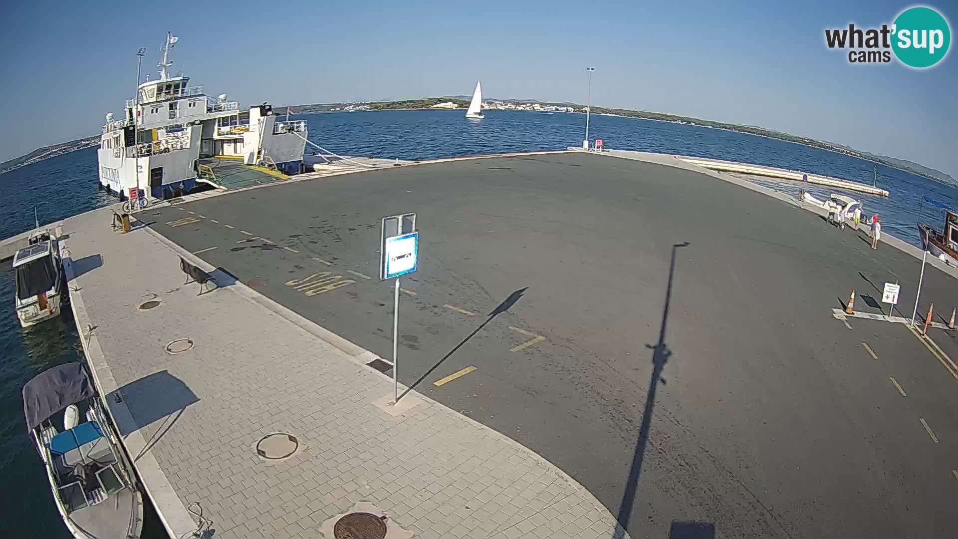Tkon camera en vivo – Transportar – Dalmacia – Croacia