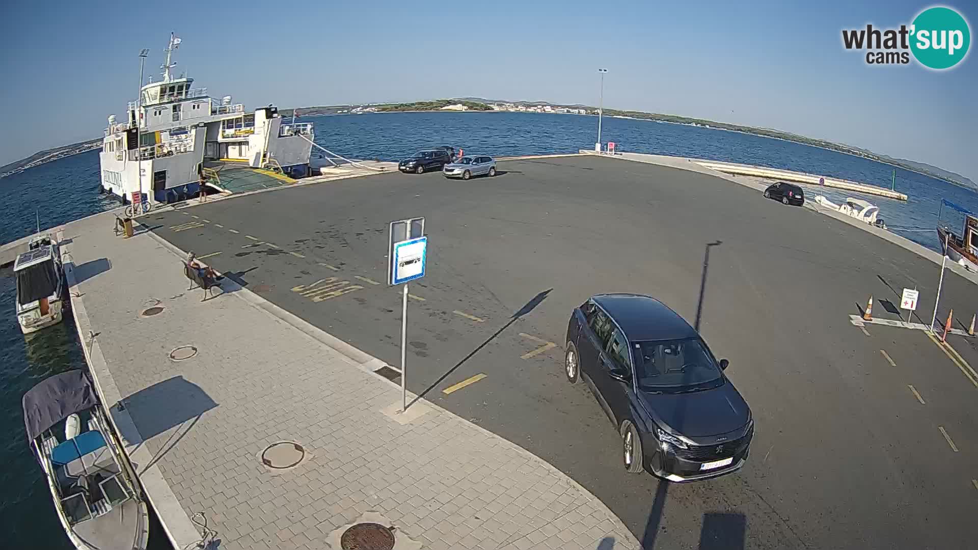 Tkon camera en vivo – Transportar – Dalmacia – Croacia