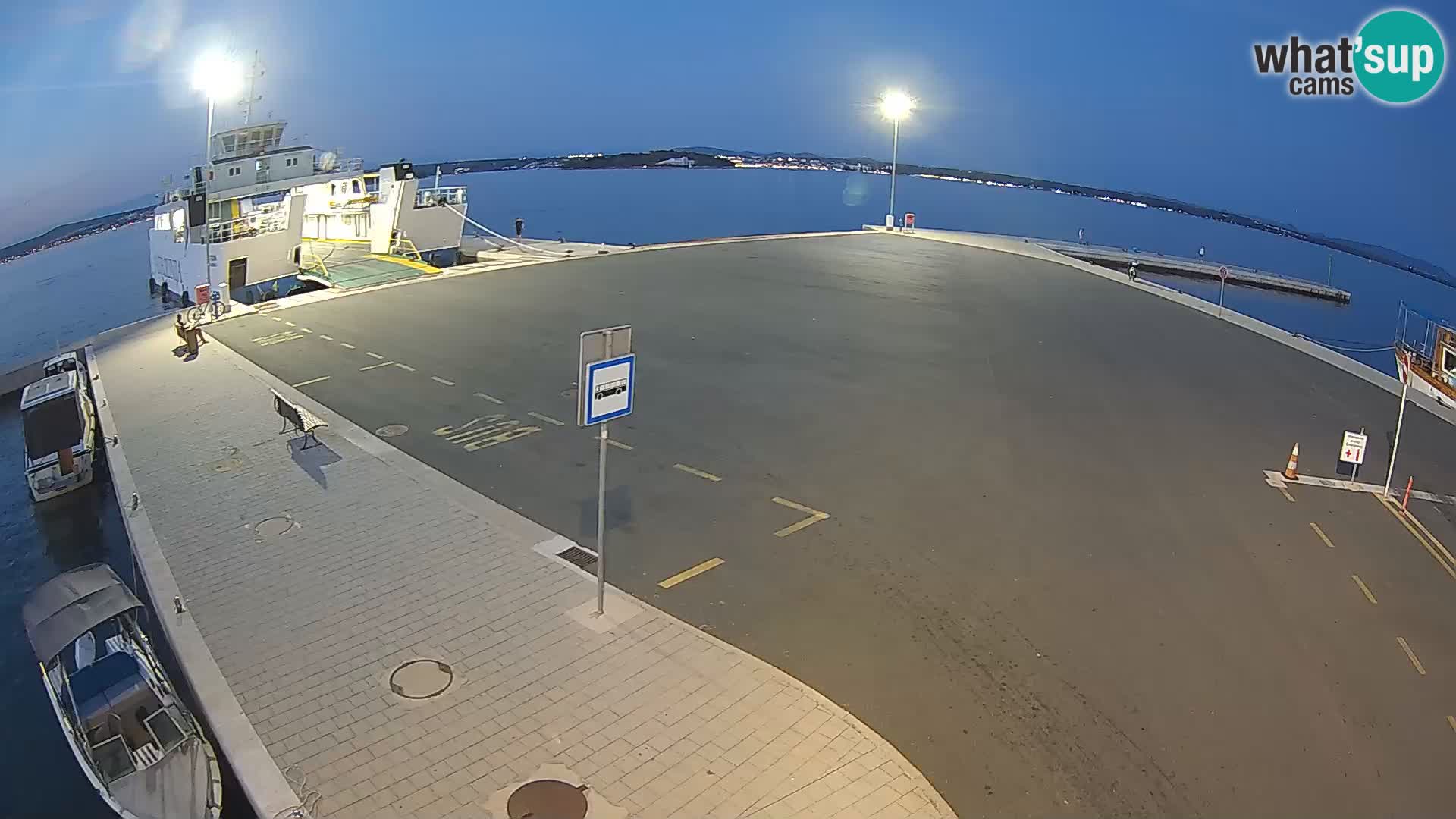Tkon Live cam – Fähre – Dalmatien – Kroatien