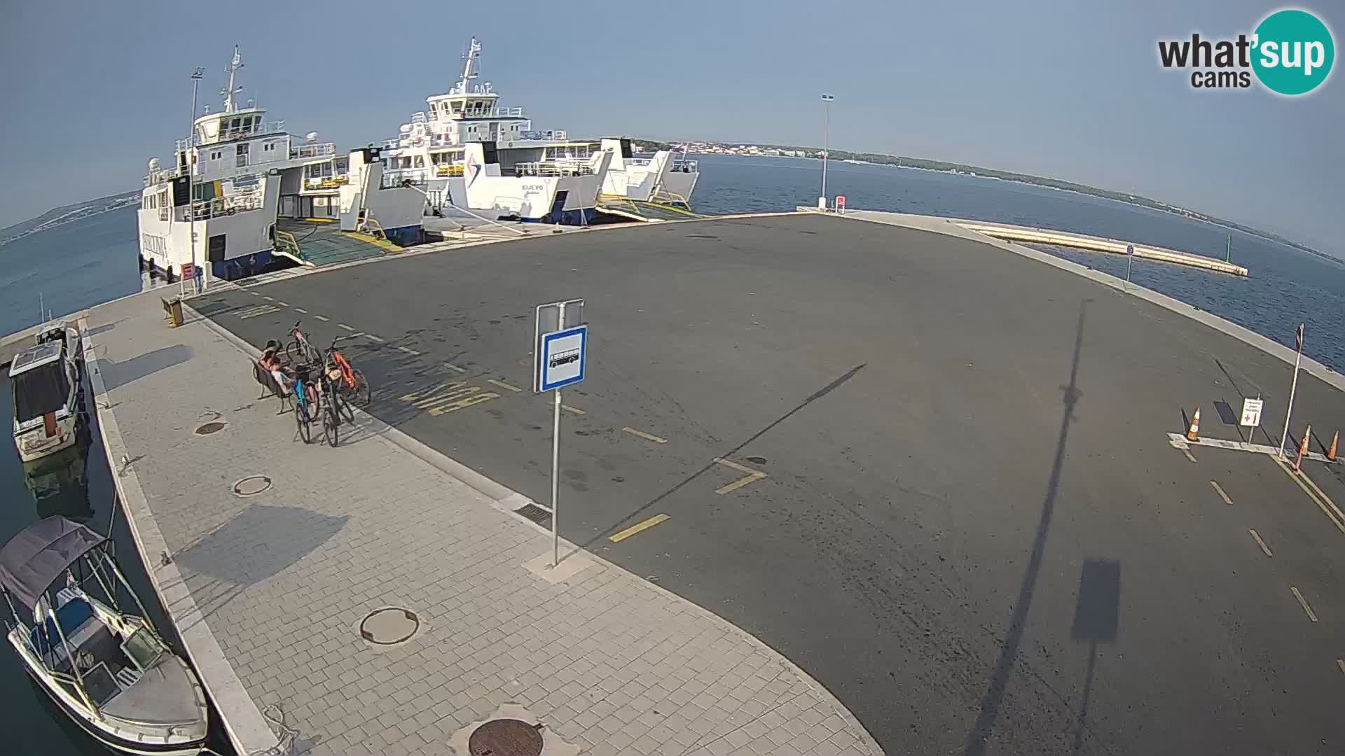 Tkon camera en vivo – Transportar – Dalmacia – Croacia