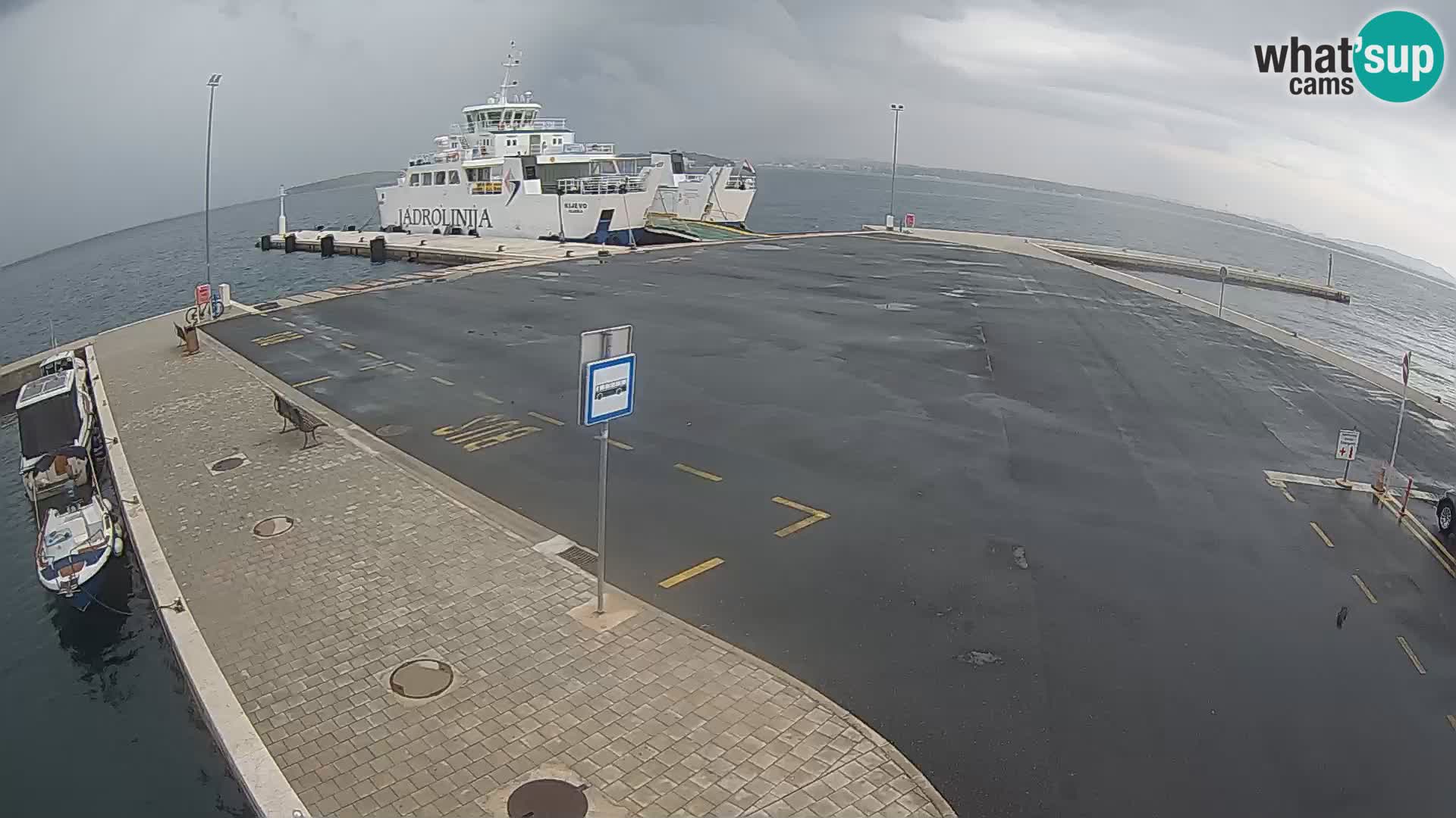 Tkon Live cam – ferry – Dalmatia – Croatia