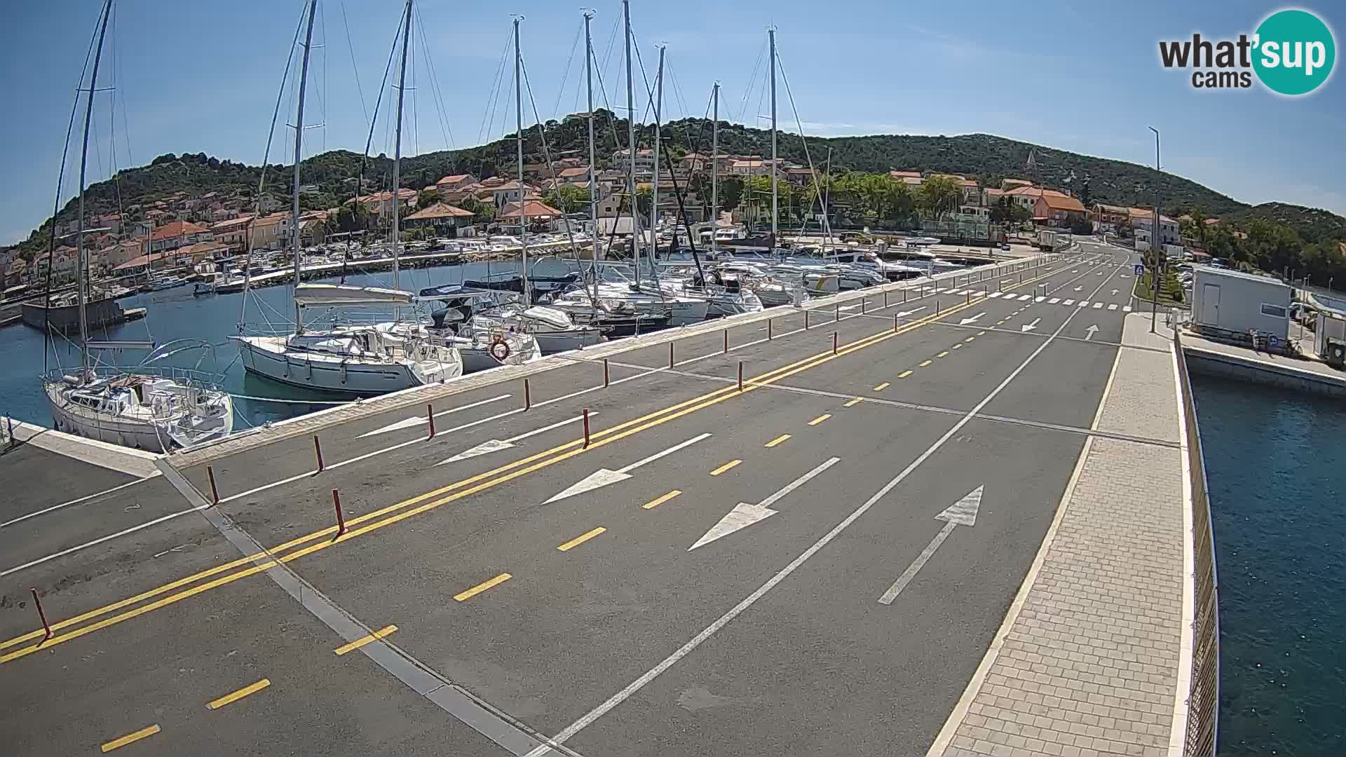 Trajekt Dalmacija Tkon – web kamere Hrvatska