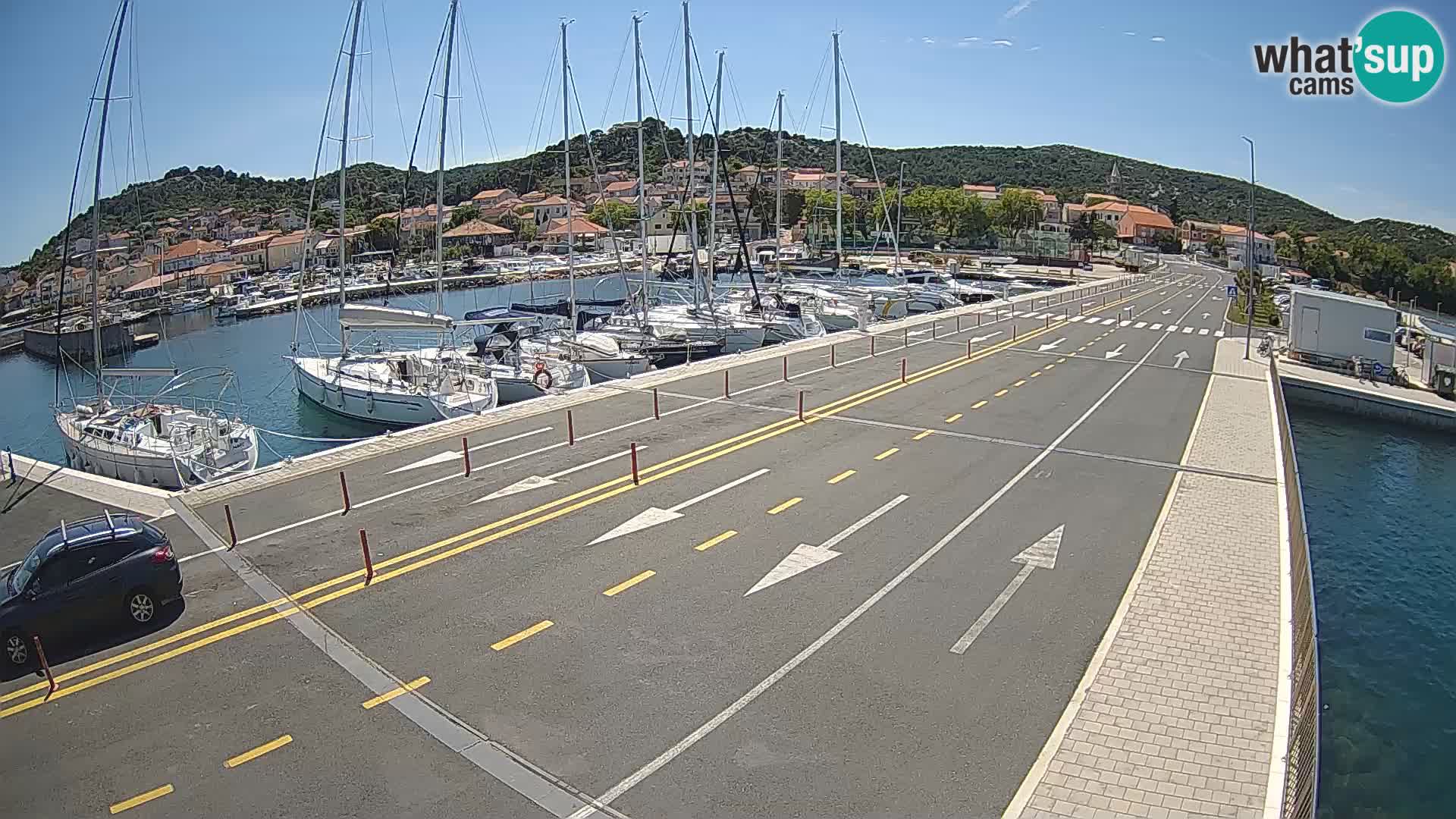 Dalmazia traghetto Tkon – webcam Croazia