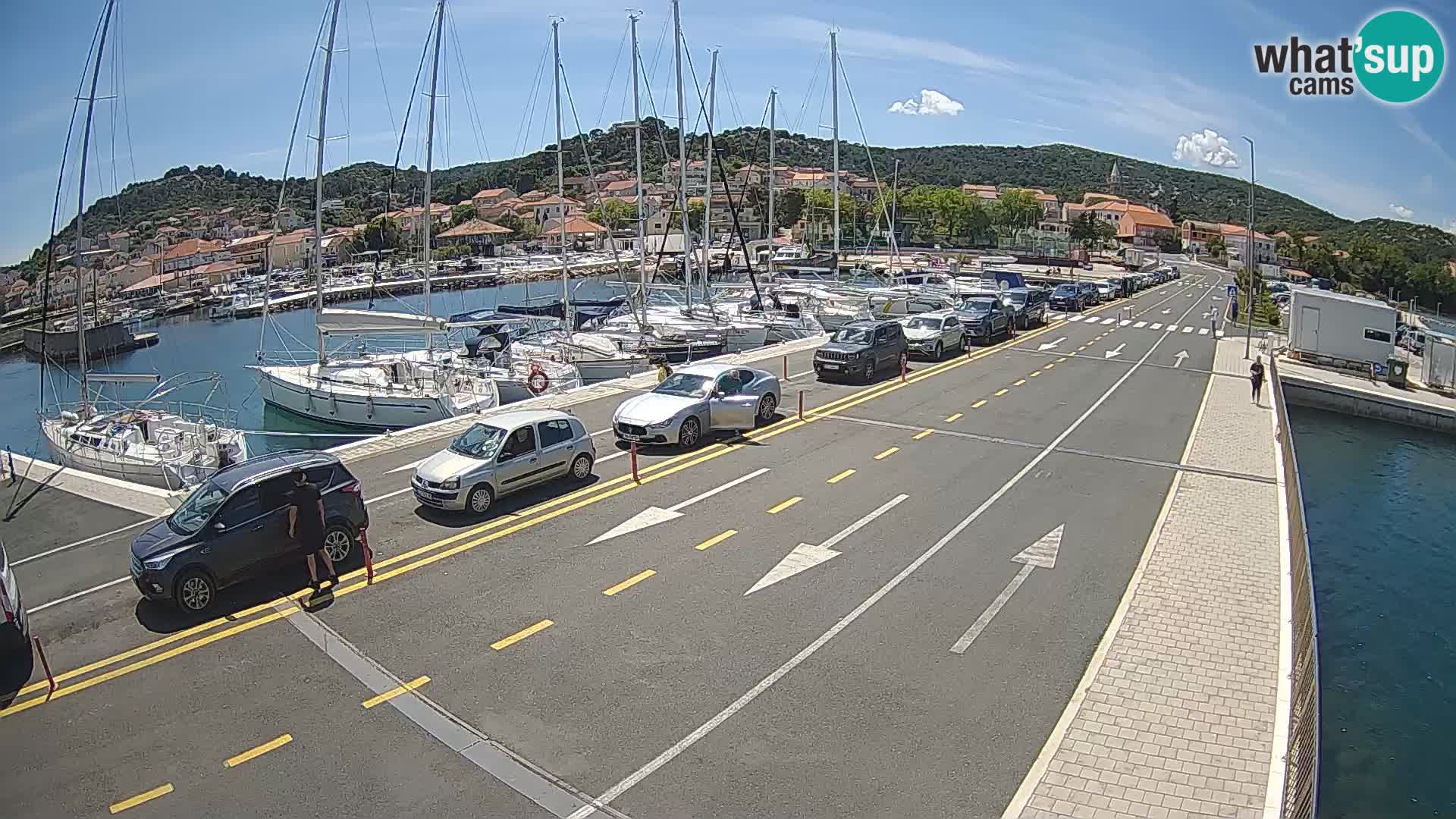 Dalmatien Tkon Fähre – Webcams Kroatien