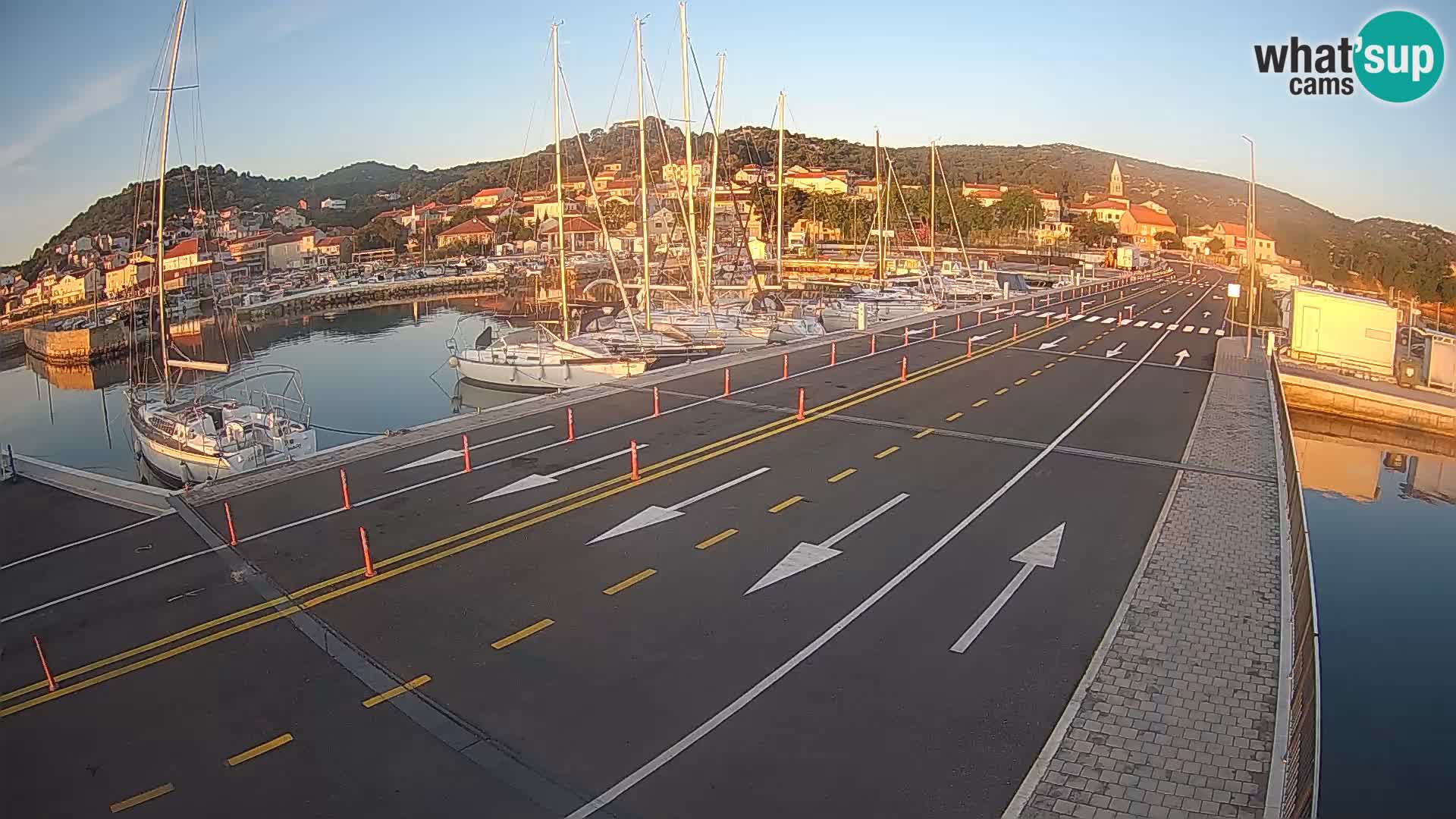Dalmazia traghetto Tkon – webcam Croazia