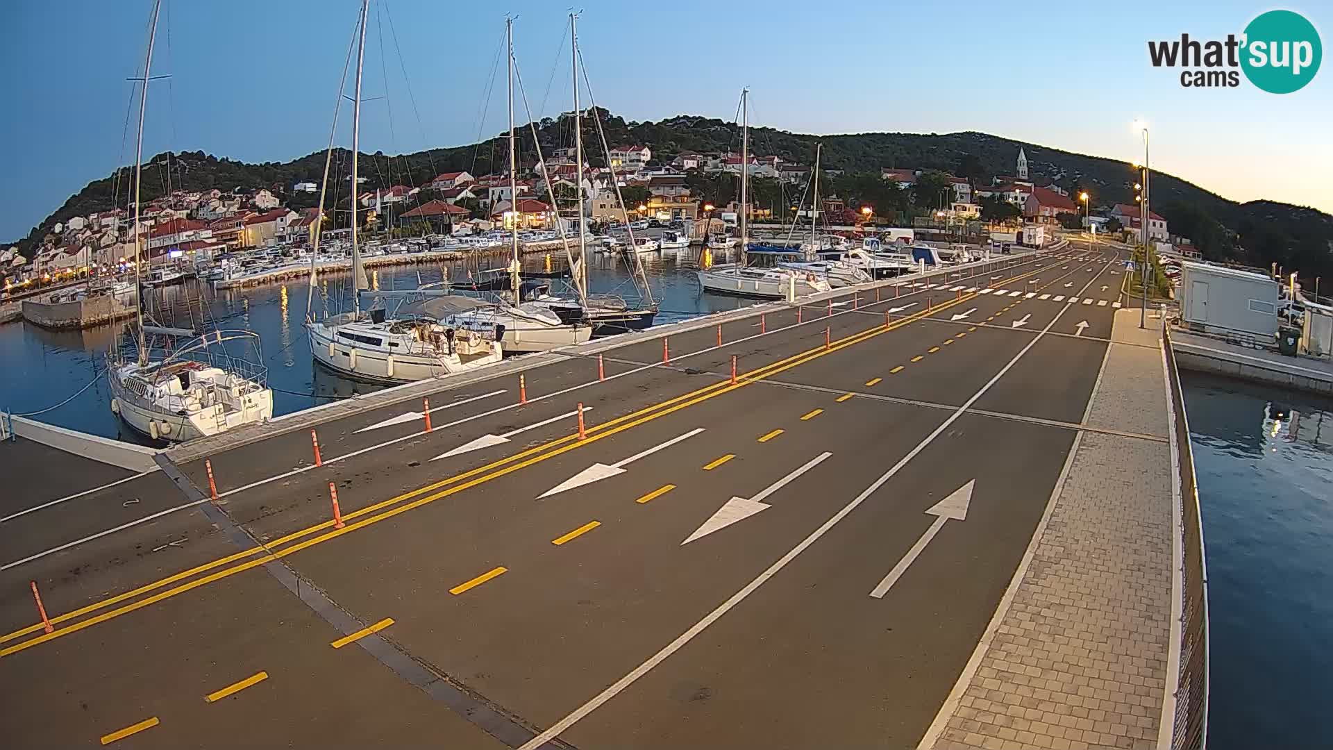 Trajekt Dalmacija Tkon – web kamere Hrvatska