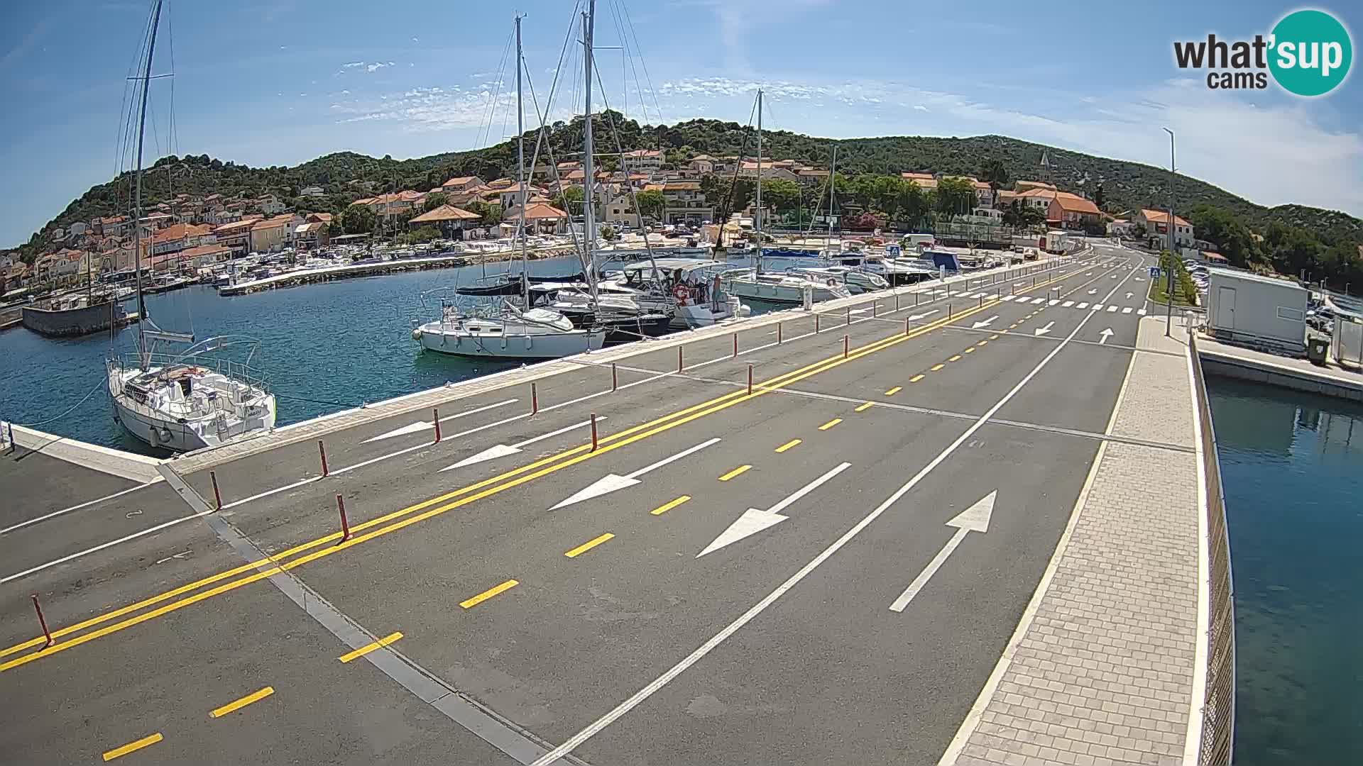 Dalmatia Tkon Ferry – webcams Croatia