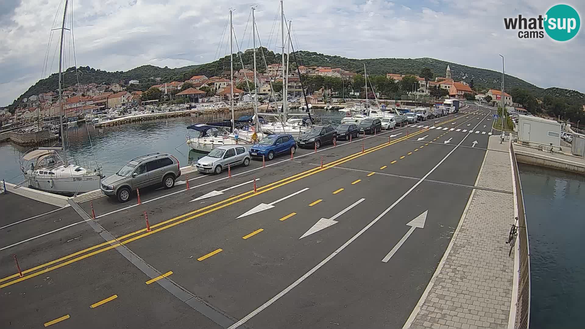 Dalmacia Tkon Transportar- webcams Croacia