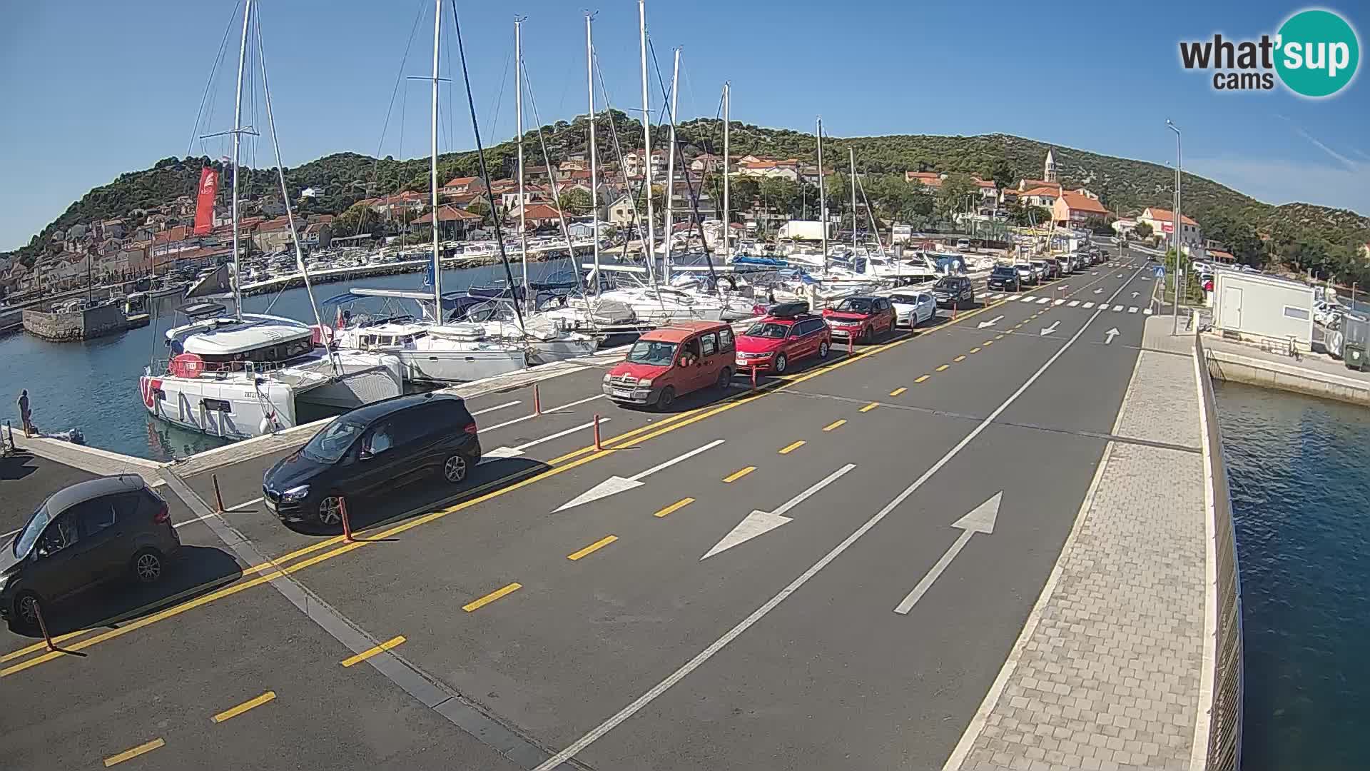 Dalmatia Tkon Ferry – webcams Croatia