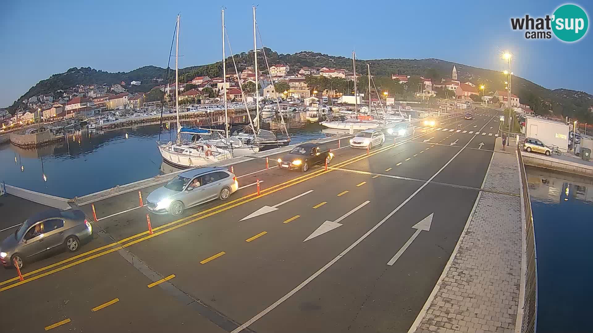 Dalmatien Tkon Fähre – Webcams Kroatien