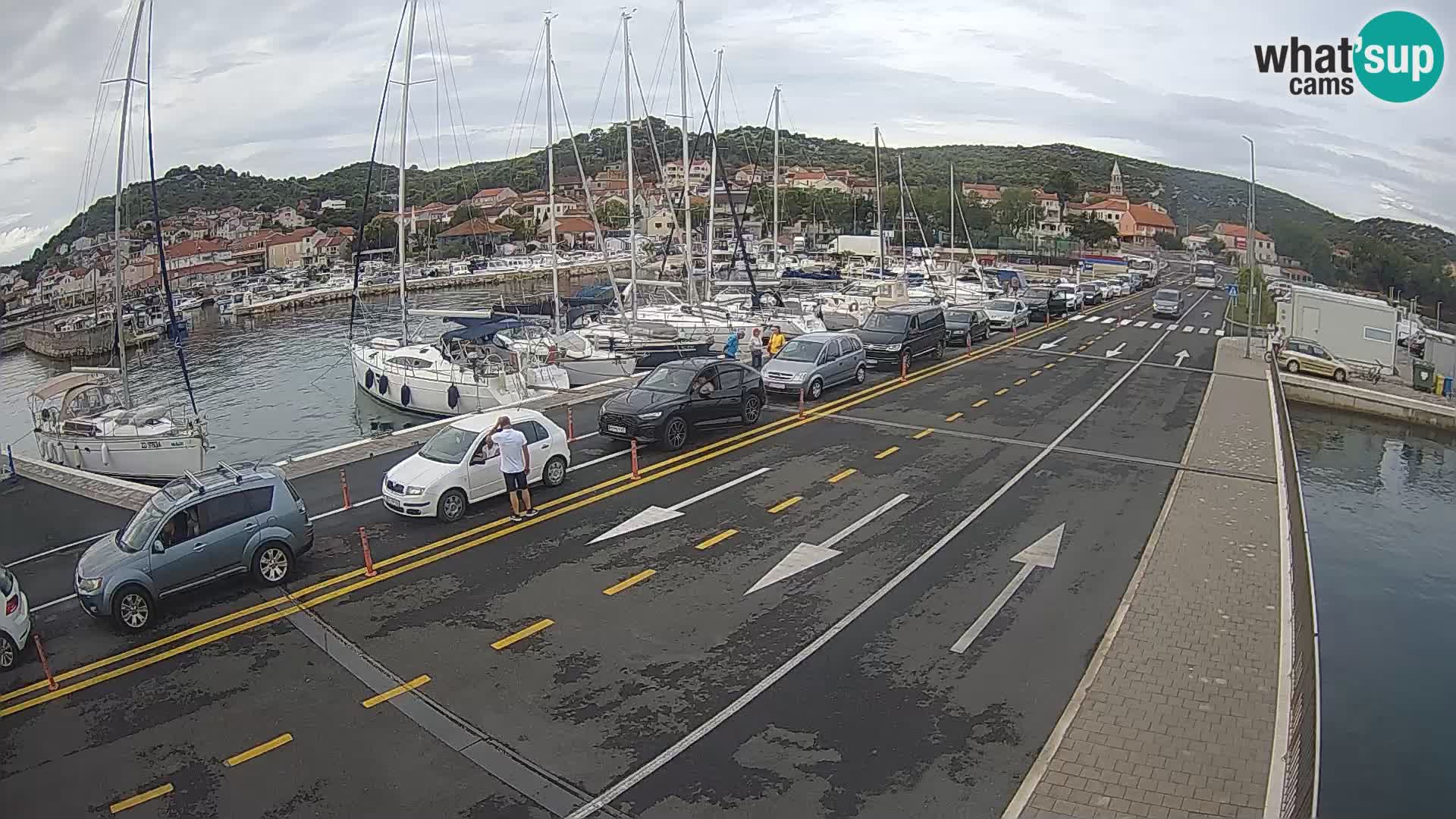 Dalmatia Tkon Ferry – webcams Croatia