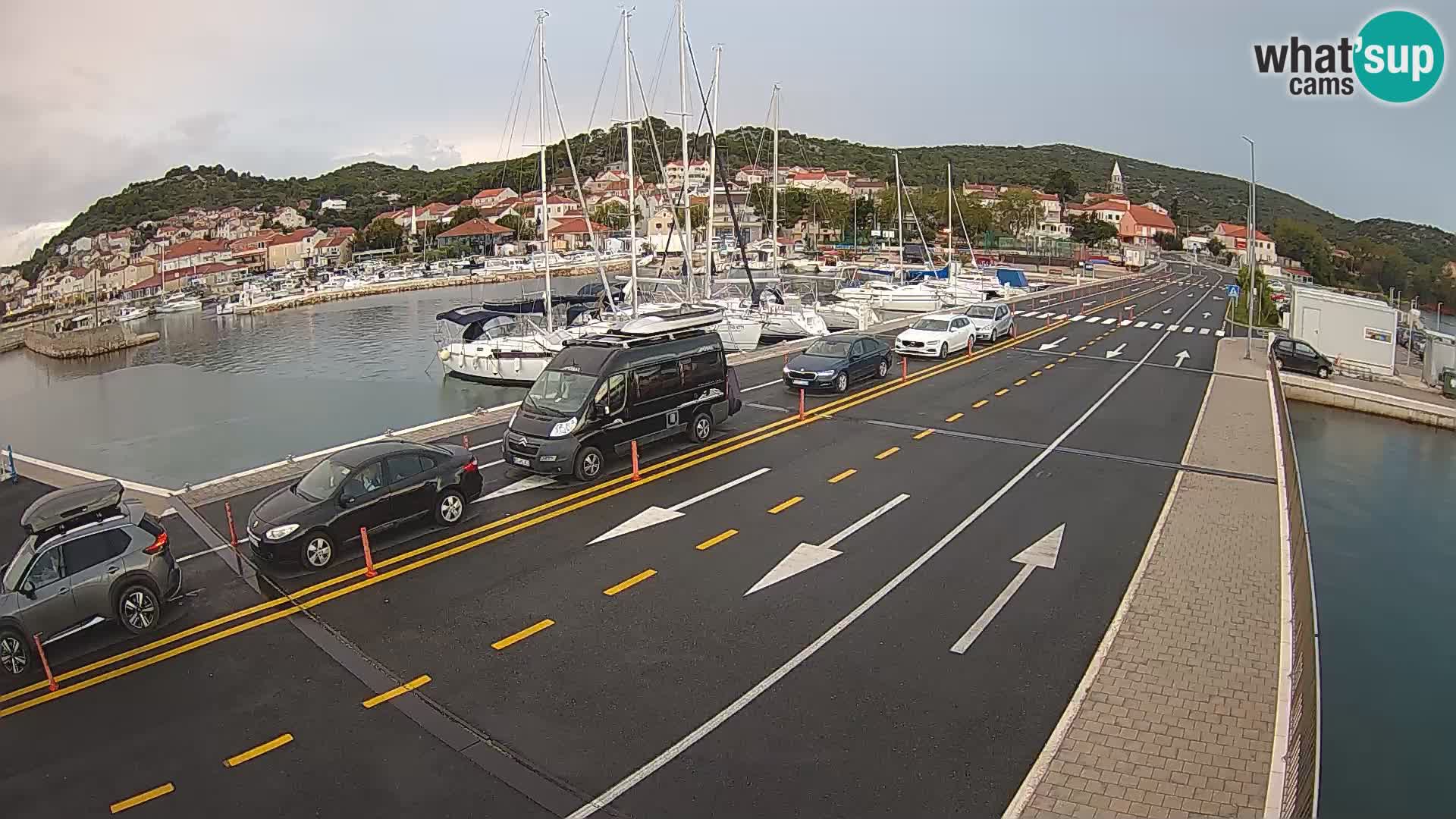 Dalmatia Tkon Ferry – webcams Croatia