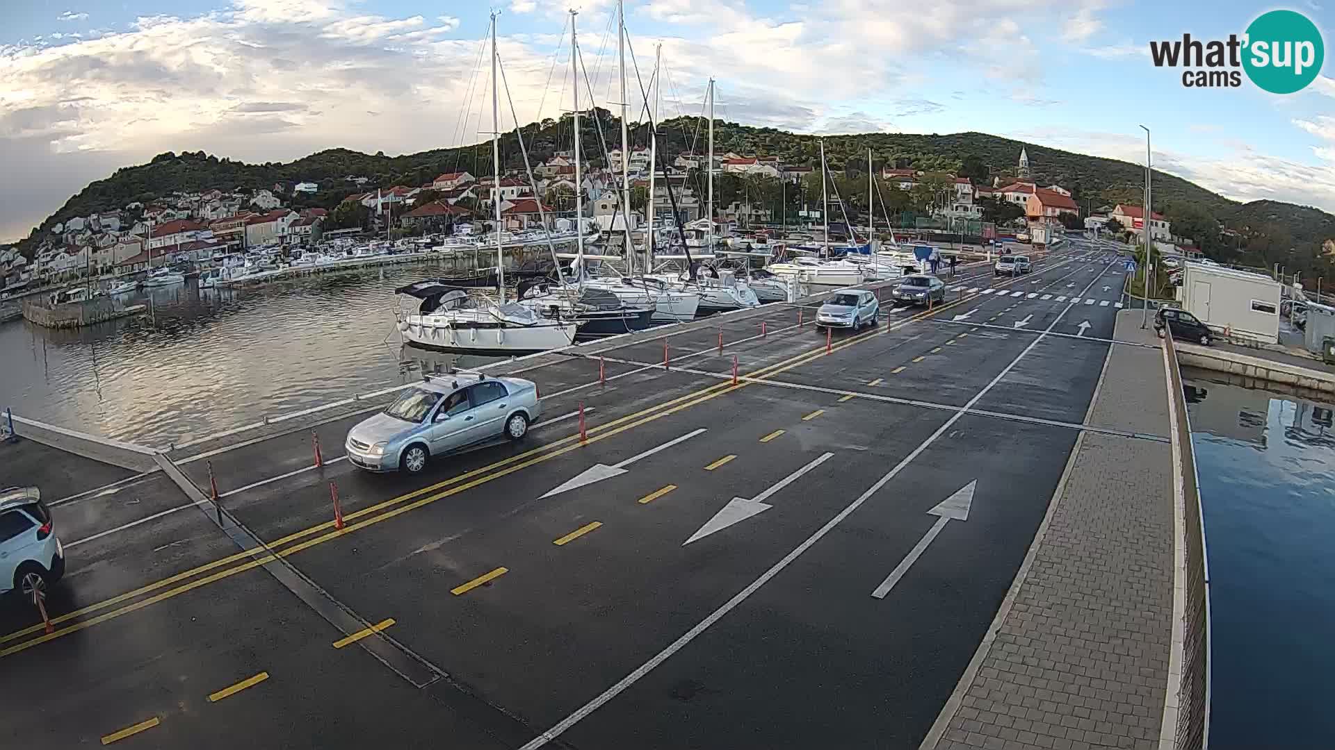 Dalmatia Tkon Ferry – webcams Croatia