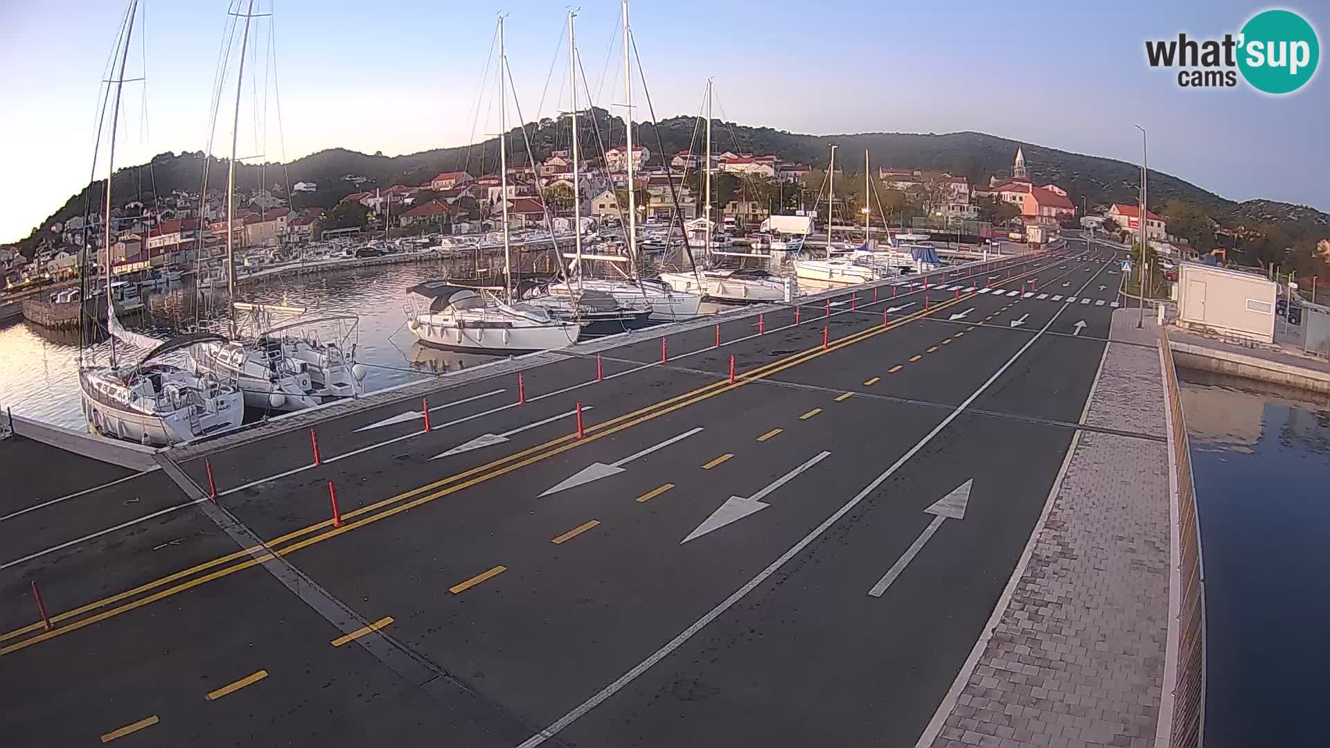 Dalmatia Tkon Ferry – webcams Croatia