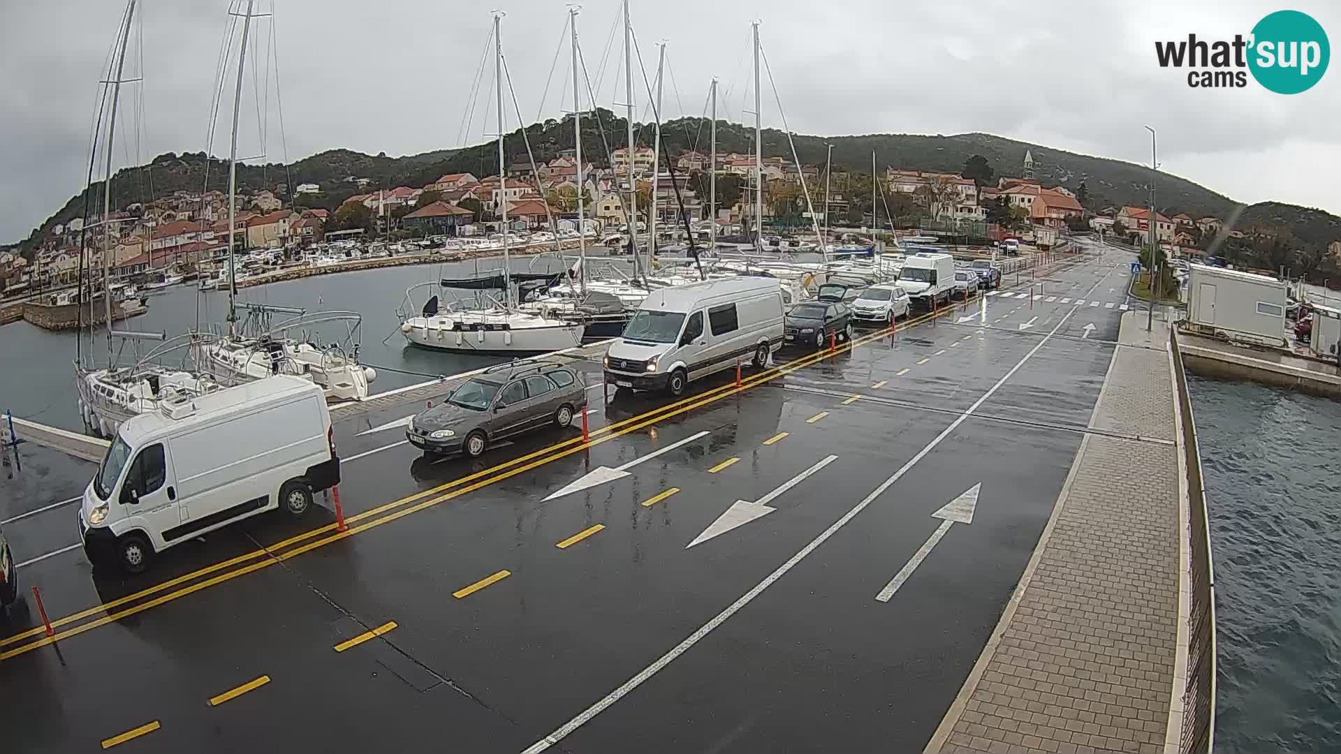 Dalmacia Tkon Transportar- webcams Croacia