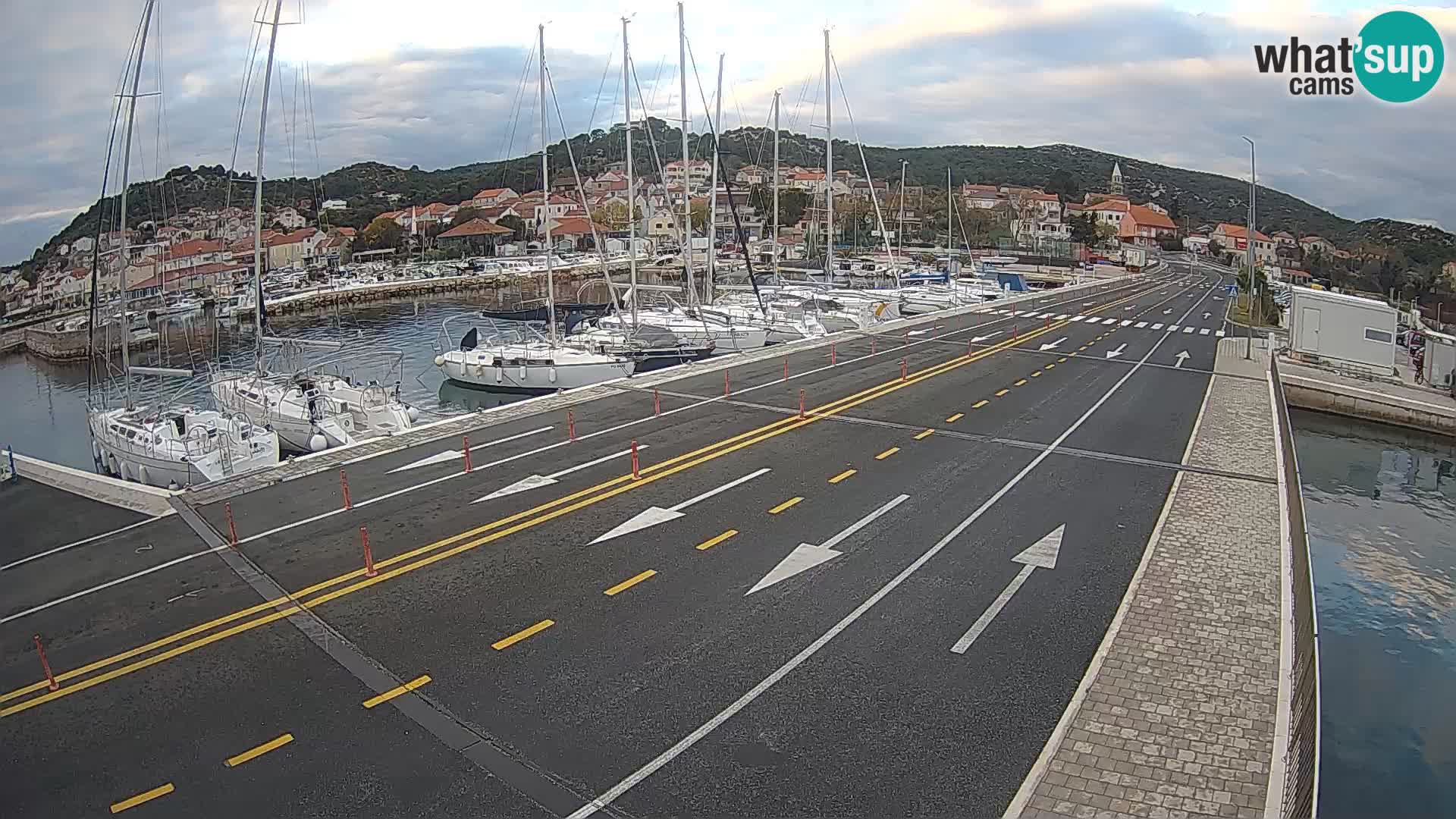 Dalmacia Tkon Transportar- webcams Croacia