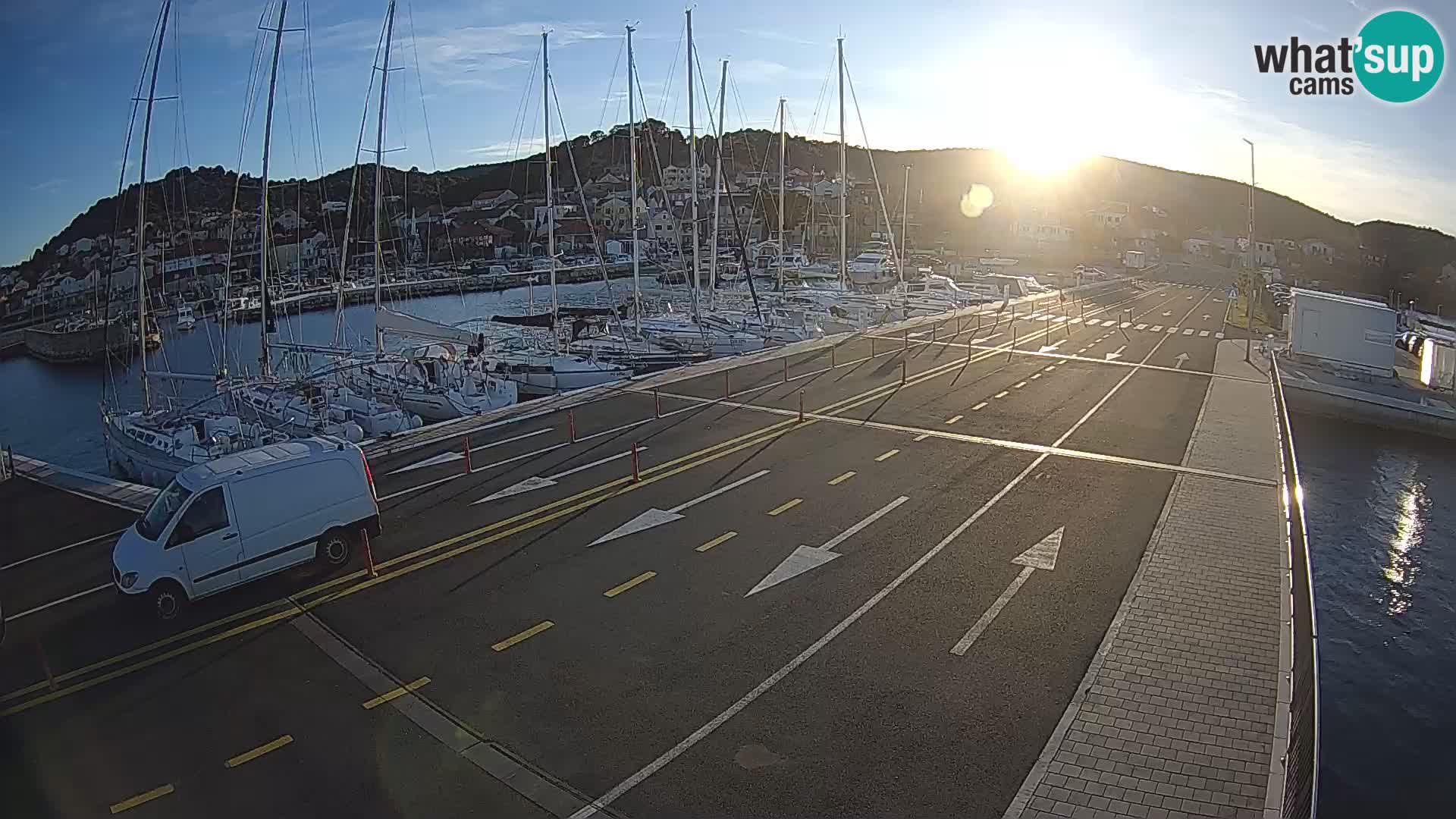 Dalmatia Tkon Ferry – webcams Croatia