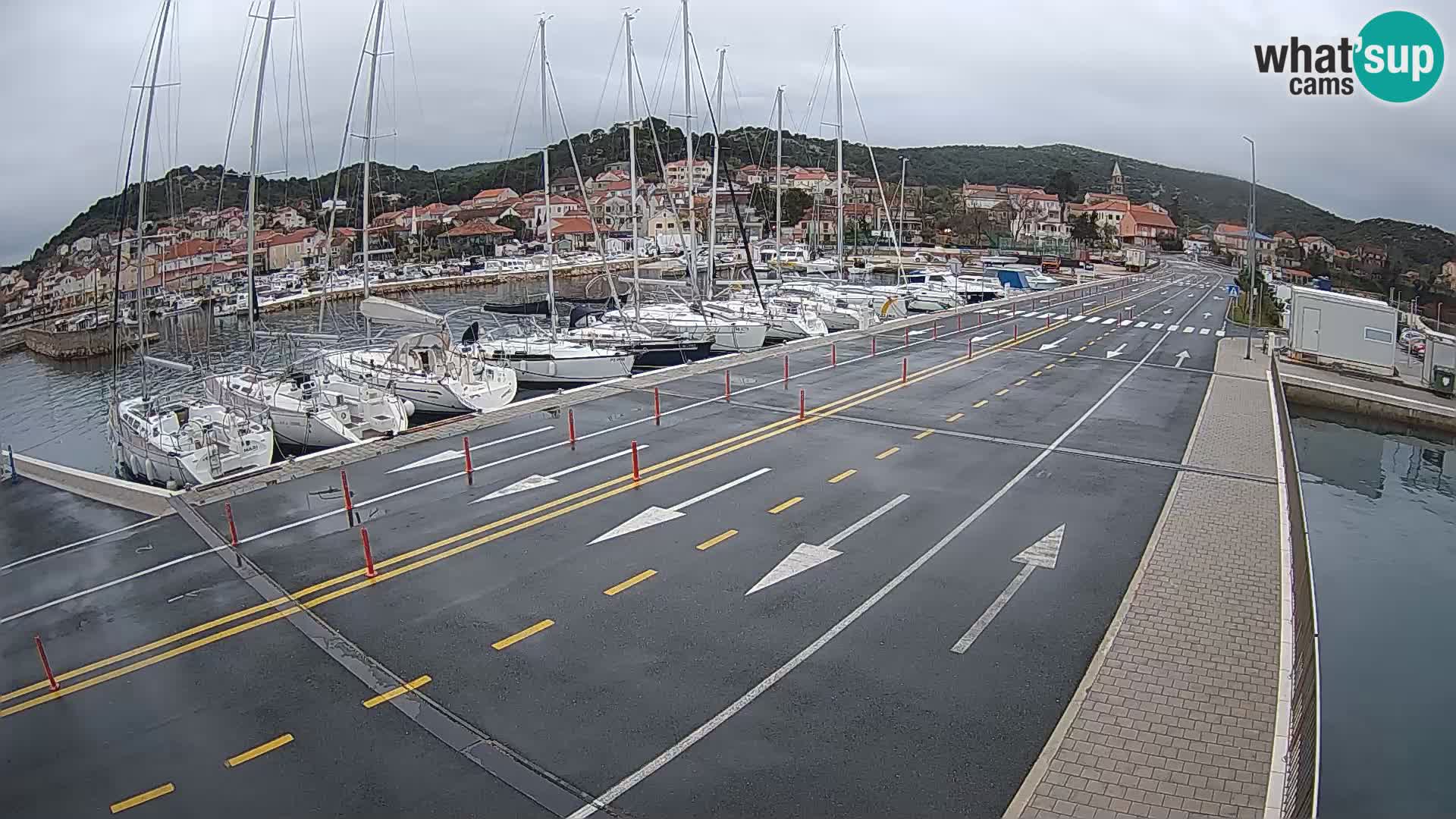 Dalmacia Tkon Transportar- webcams Croacia