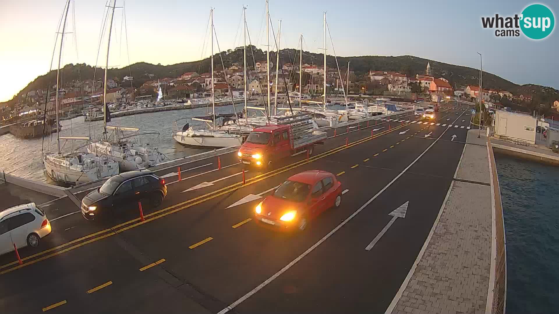 Dalmatia Tkon Ferry – webcams Croatia