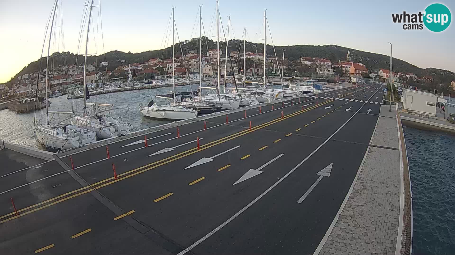 Dalmatia Tkon Ferry – webcams Croatia