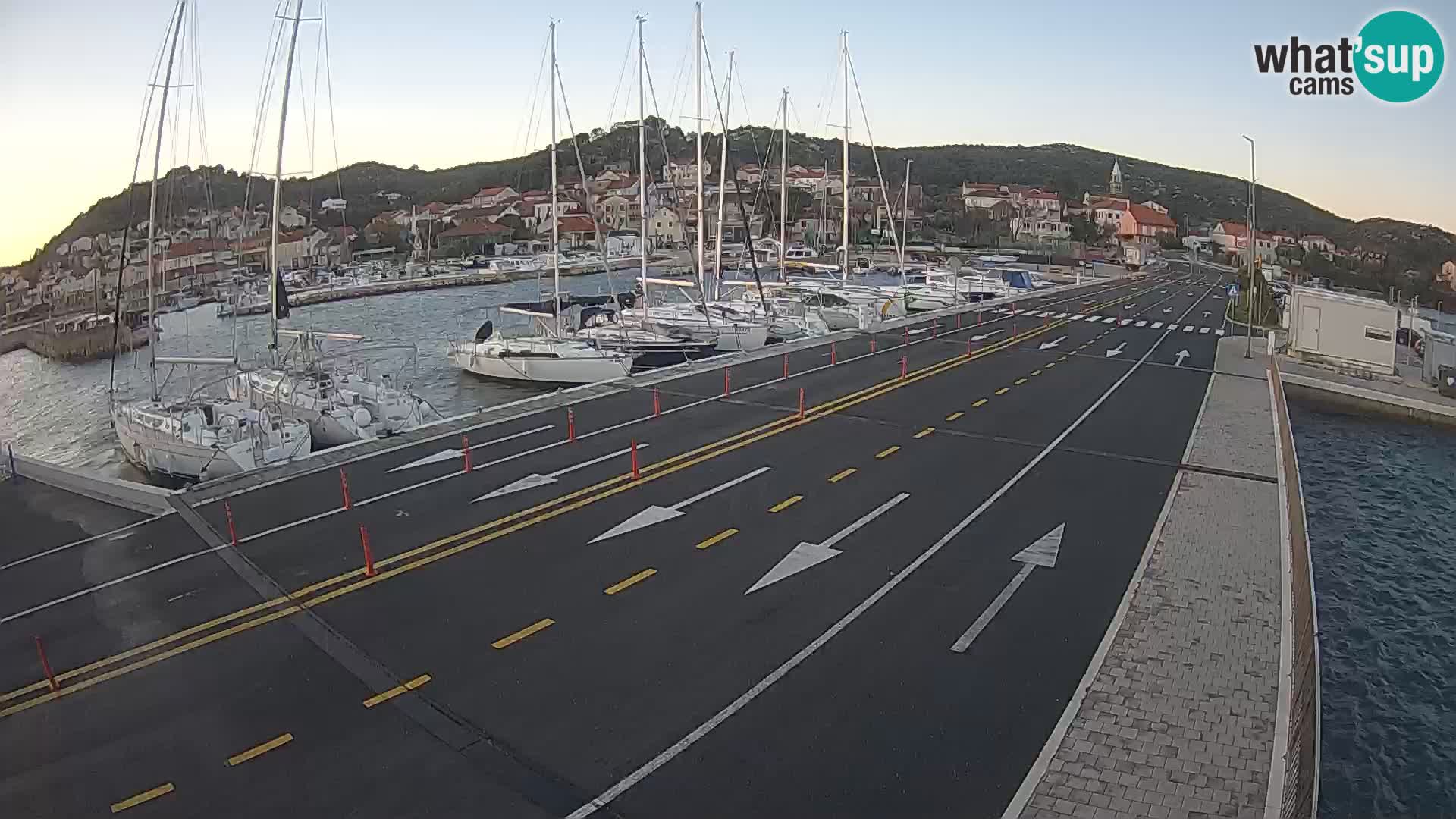 Dalmatia Tkon Ferry – webcams Croatia