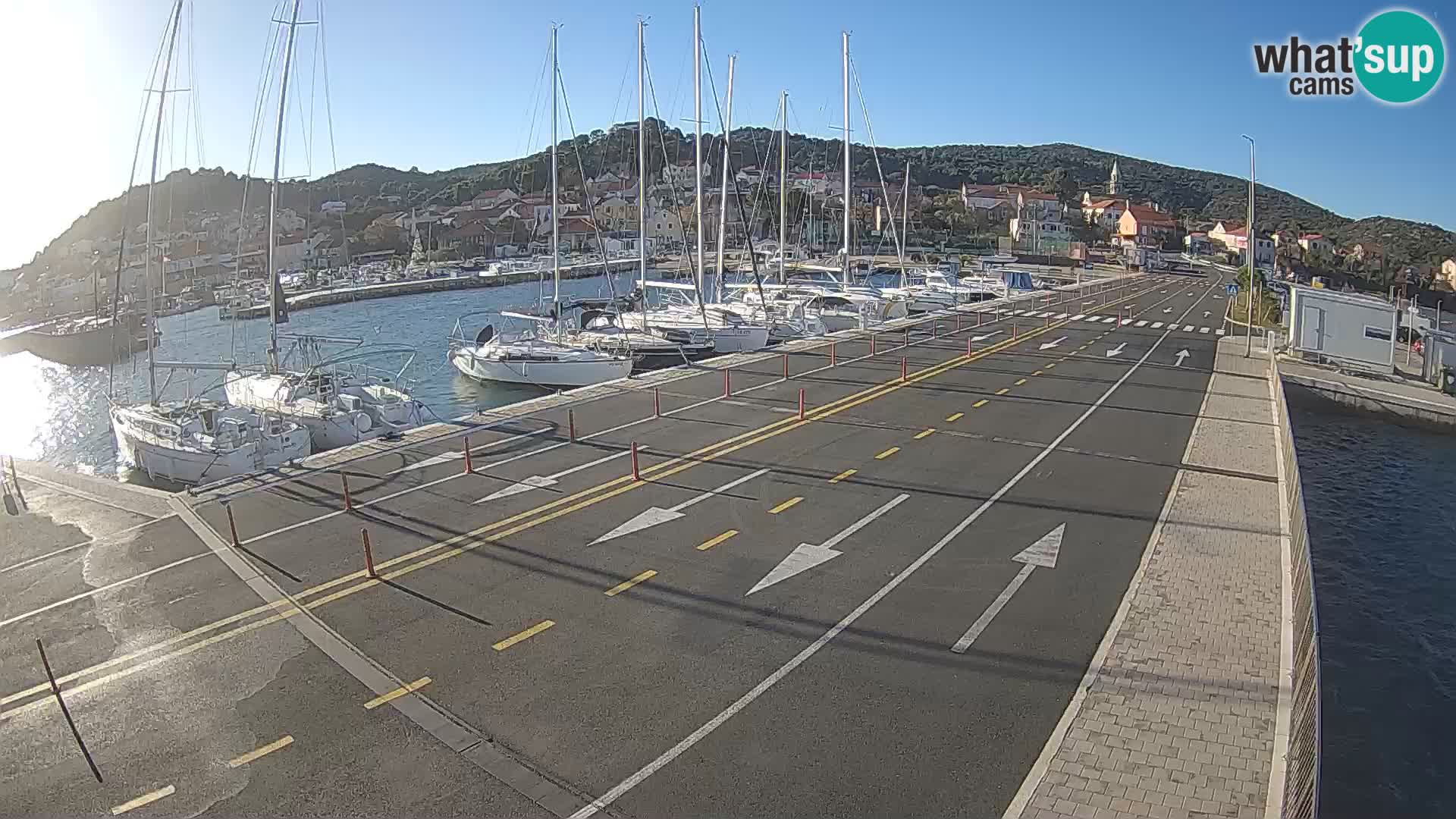 Dalmatia Tkon Ferry – webcams Croatia