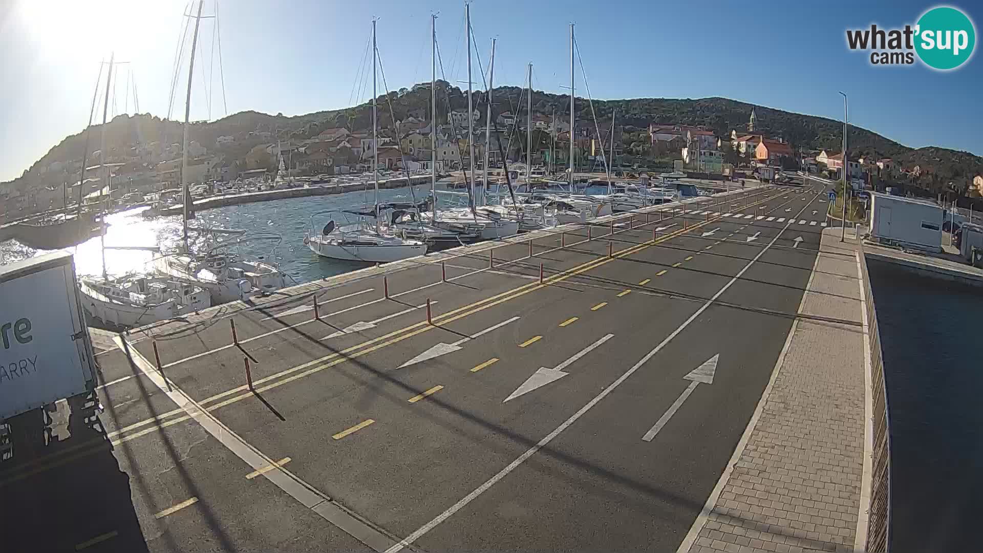 Dalmatia Tkon Ferry – webcams Croatia