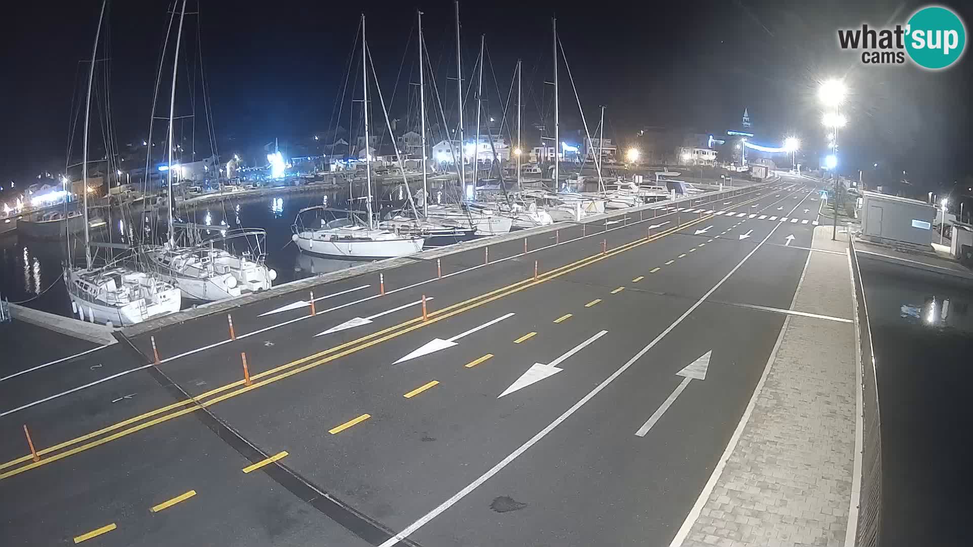 Dalmatia Tkon Ferry – webcams Croatia