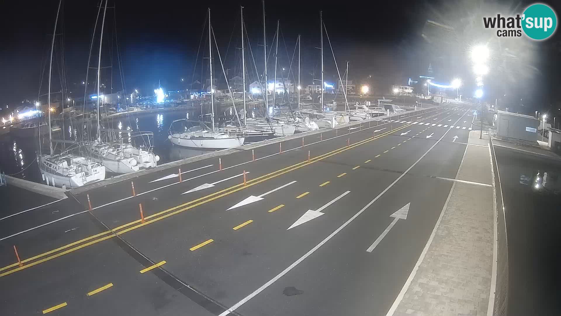 Dalmatia Tkon Ferry – webcams Croatia