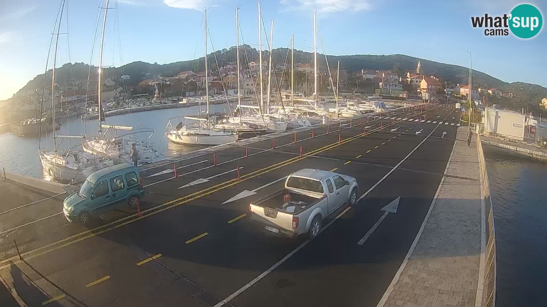 Dalmatia Tkon Ferry – webcams Croatia