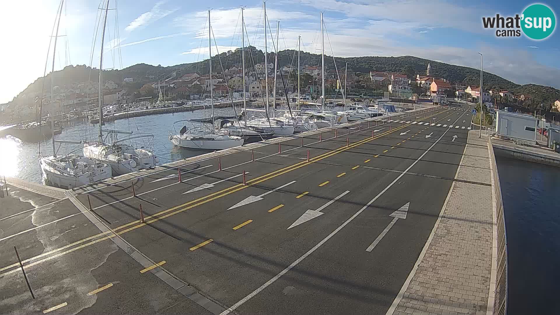 Dalmacia Tkon Transportar- webcams Croacia