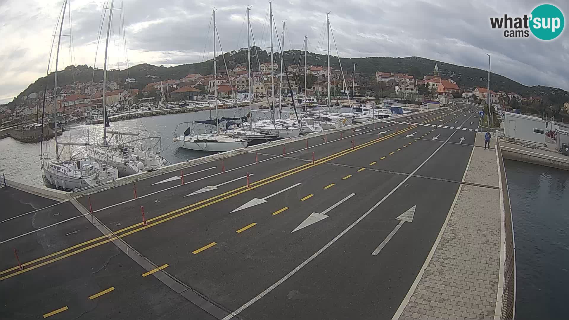 Dalmatia Tkon Ferry – webcams Croatia