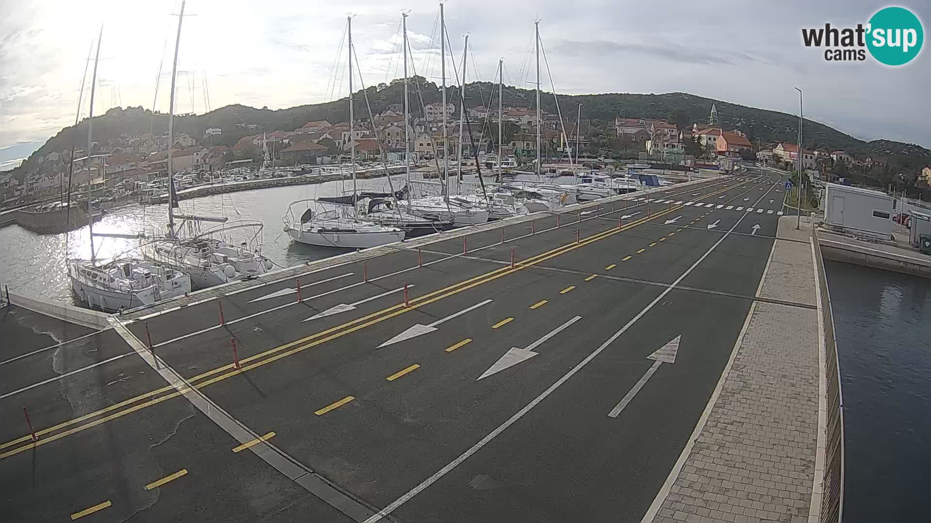 Dalmatia Tkon Ferry – webcams Croatia