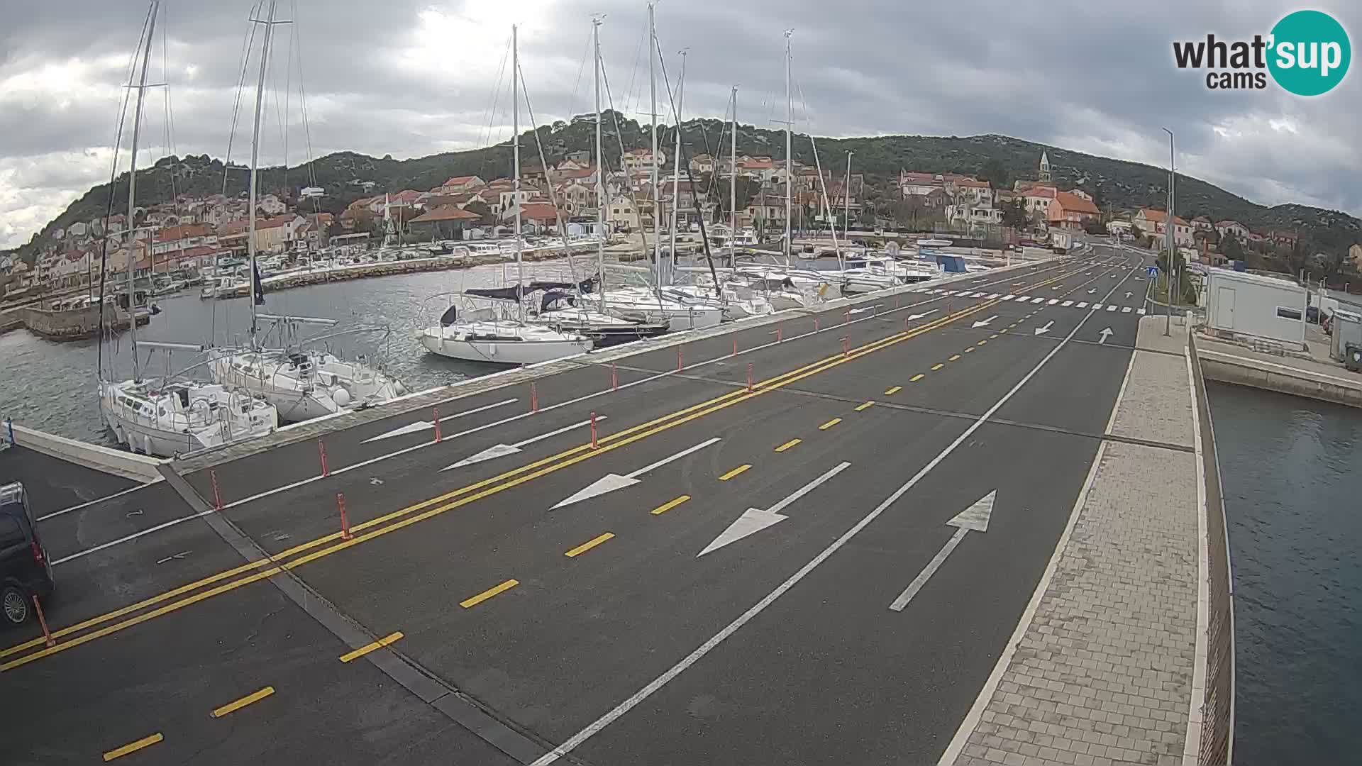 Dalmatia Tkon Ferry – webcams Croatia