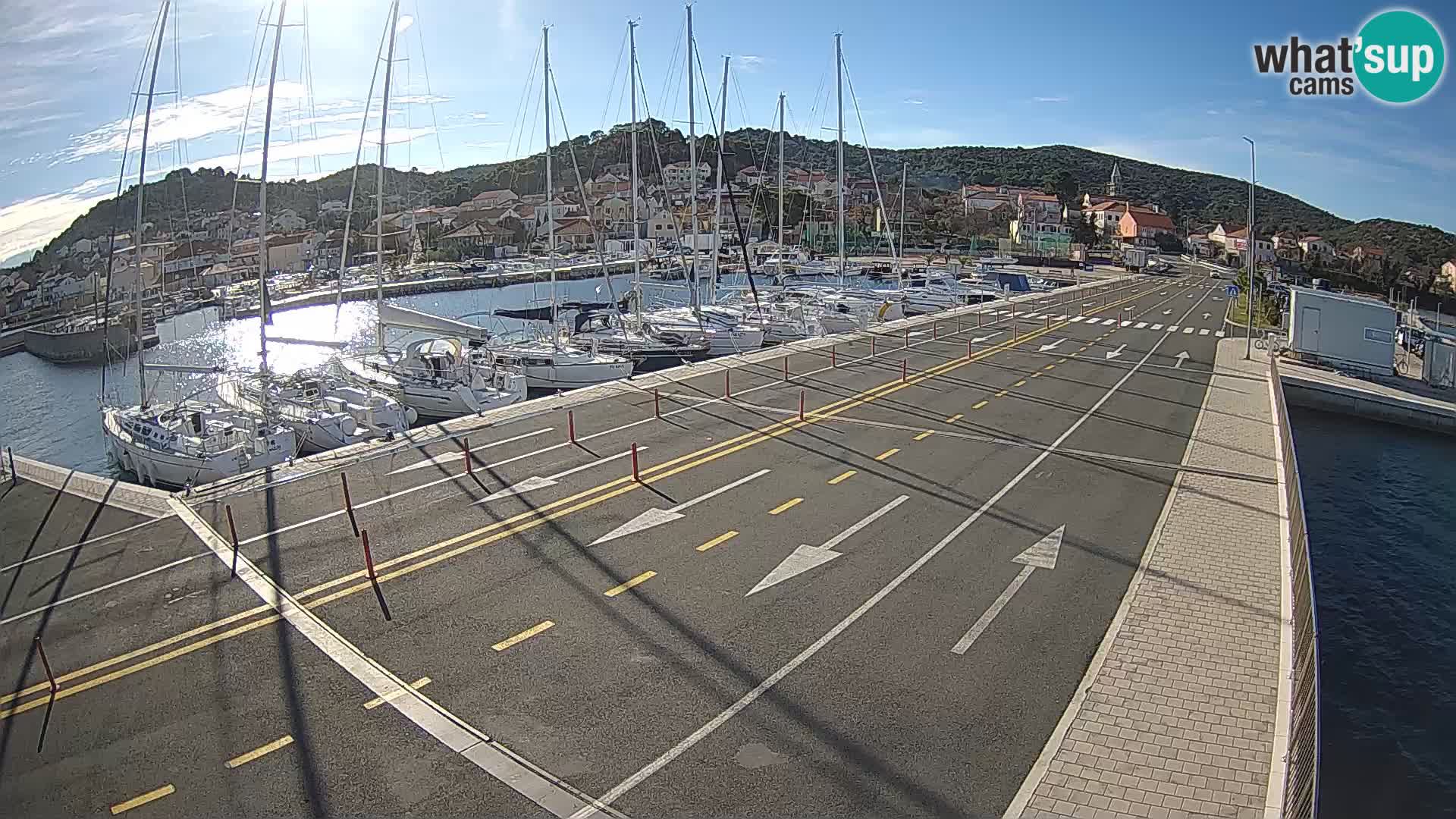 Dalmatia Tkon Ferry – webcams Croatia