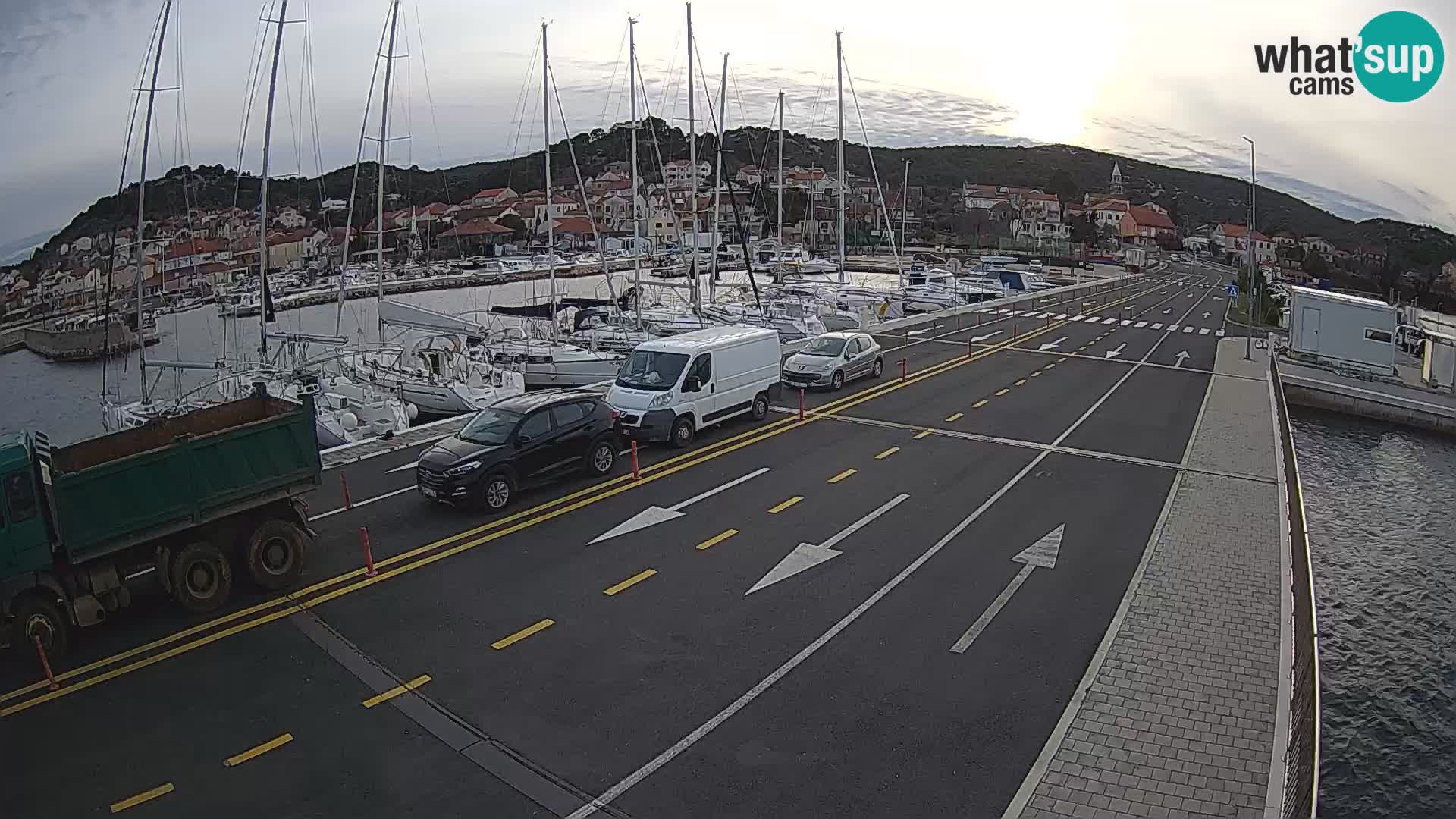 Dalmatia Tkon Ferry – webcams Croatia