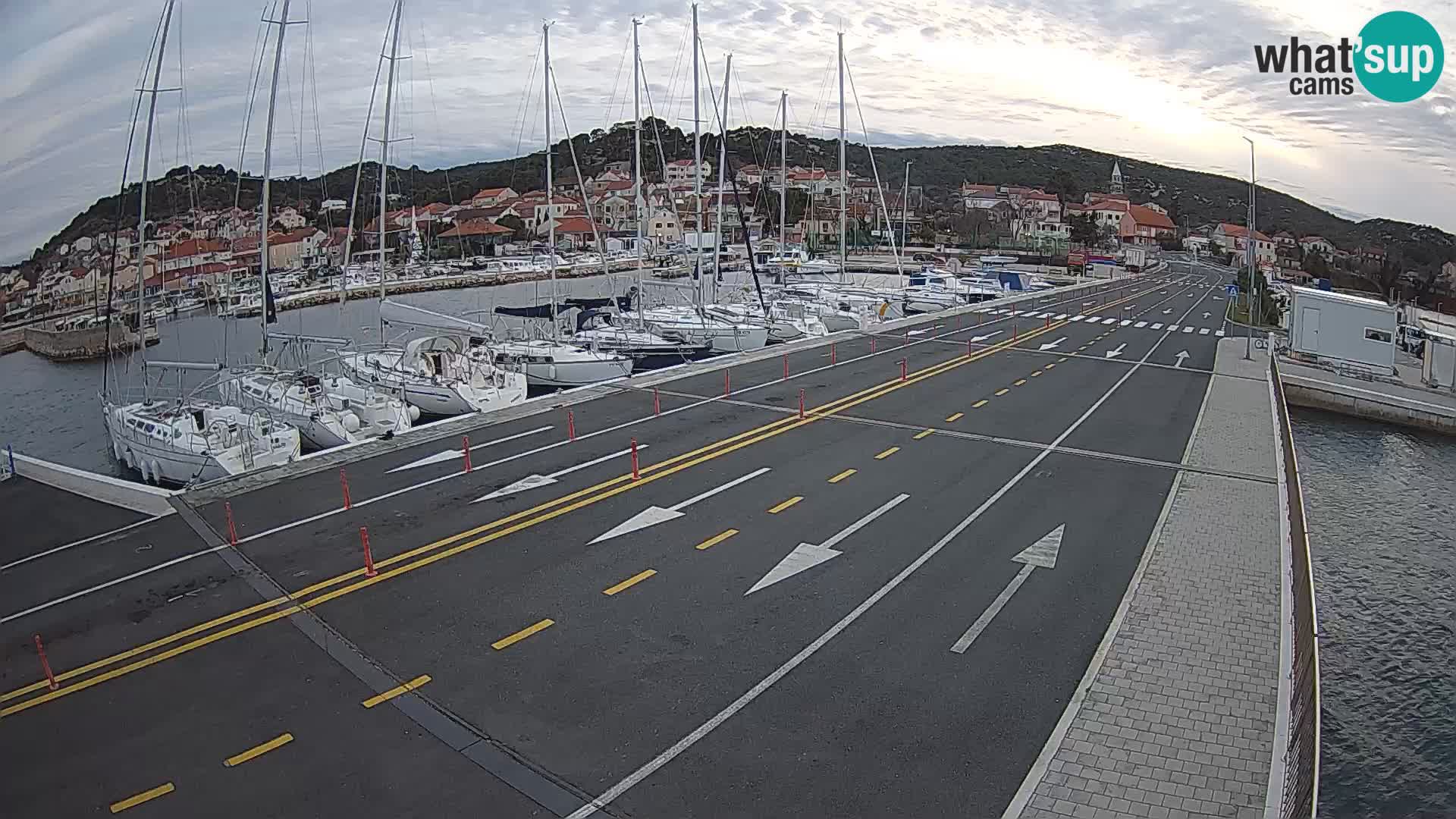 Dalmatia Tkon Ferry – webcams Croatia