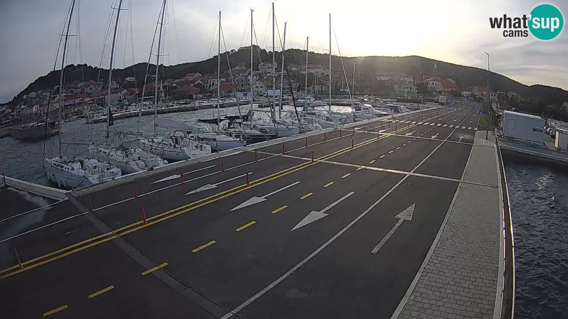 Dalmatia Tkon Ferry – webcams Croatia